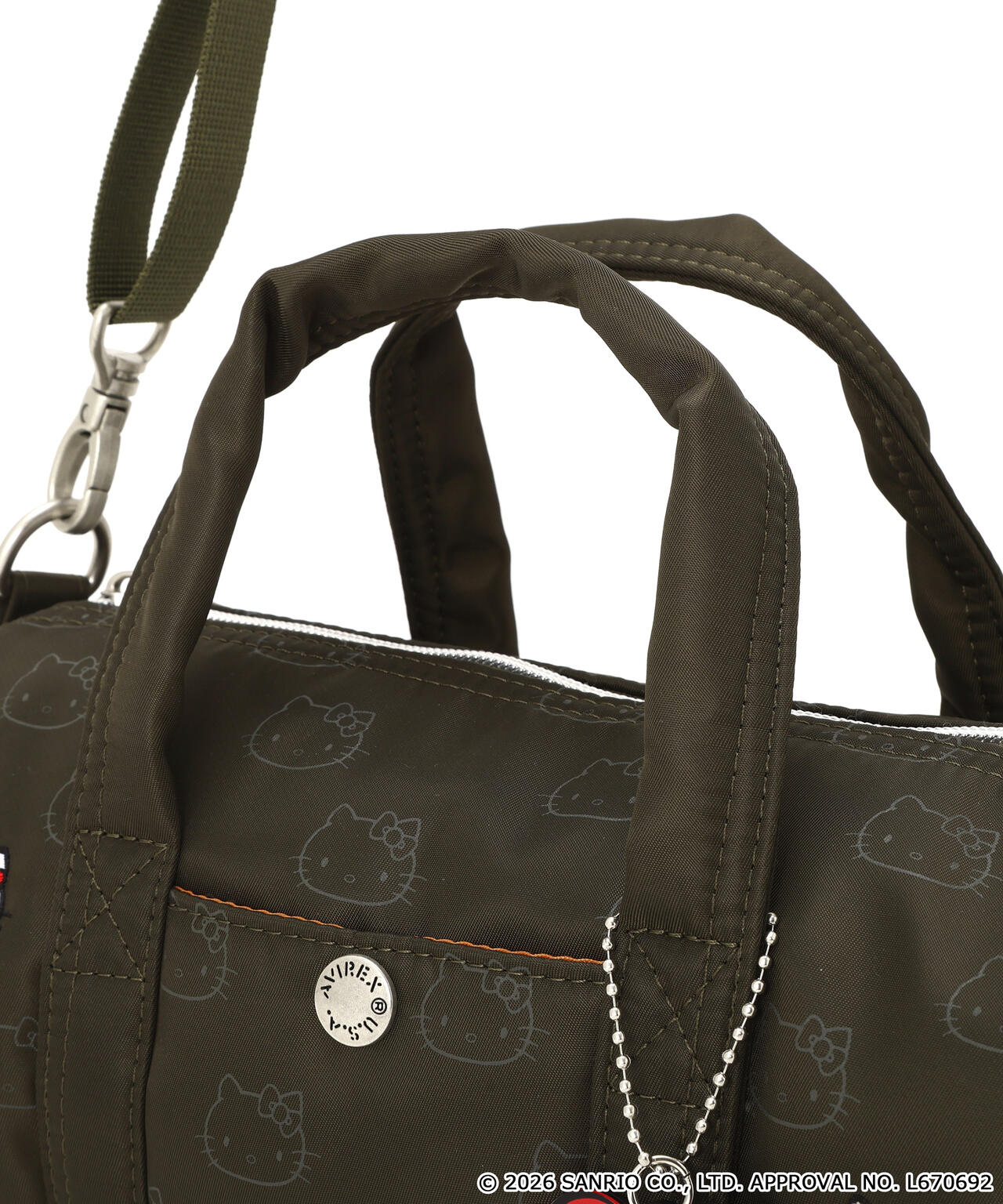AVIREX×HELLO KITTY》MINI DUFFLE BAG | AVIREX（アヴィレックス