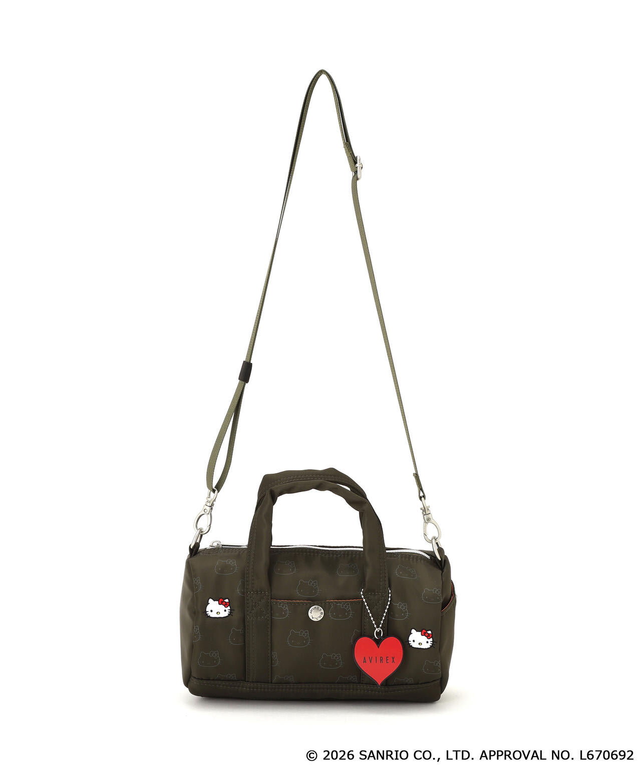 AVIREX×HELLO KITTY》MINI DUFFLE BAG | AVIREX（アヴィレックス