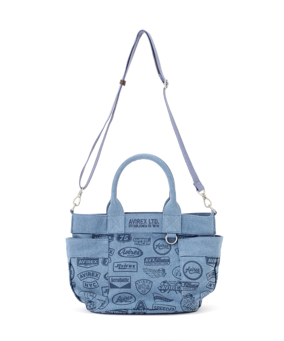 直営店限定》DENIM PATTERN MINI TOTE BAG | AVIREX（アヴィレックス 