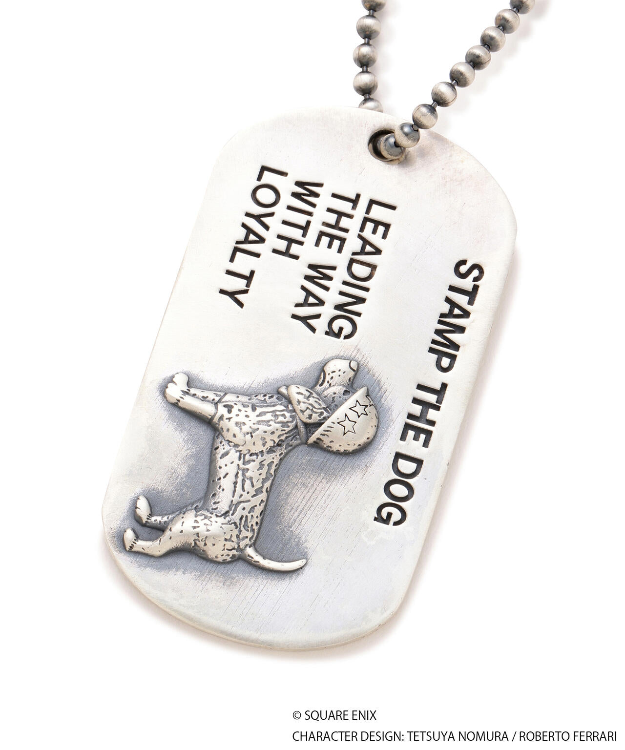 AVIREX × FINAL FANTASY VII REMAKE》 DOG TAG STAMP THE DOG | AVIREX