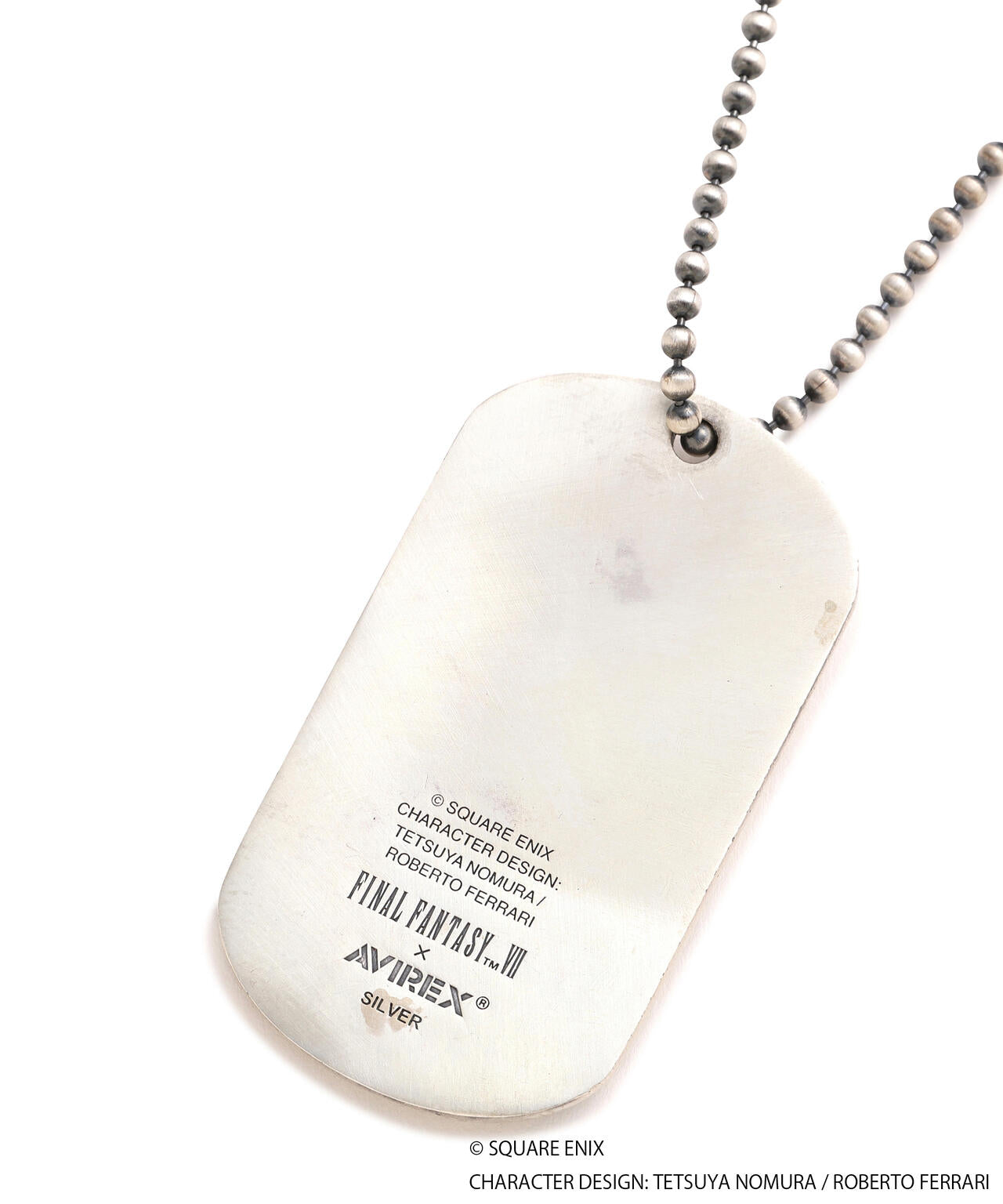 AVIREX × FINAL FANTASY VII REMAKE》 DOG TAG STAMP THE DOG | AVIREX