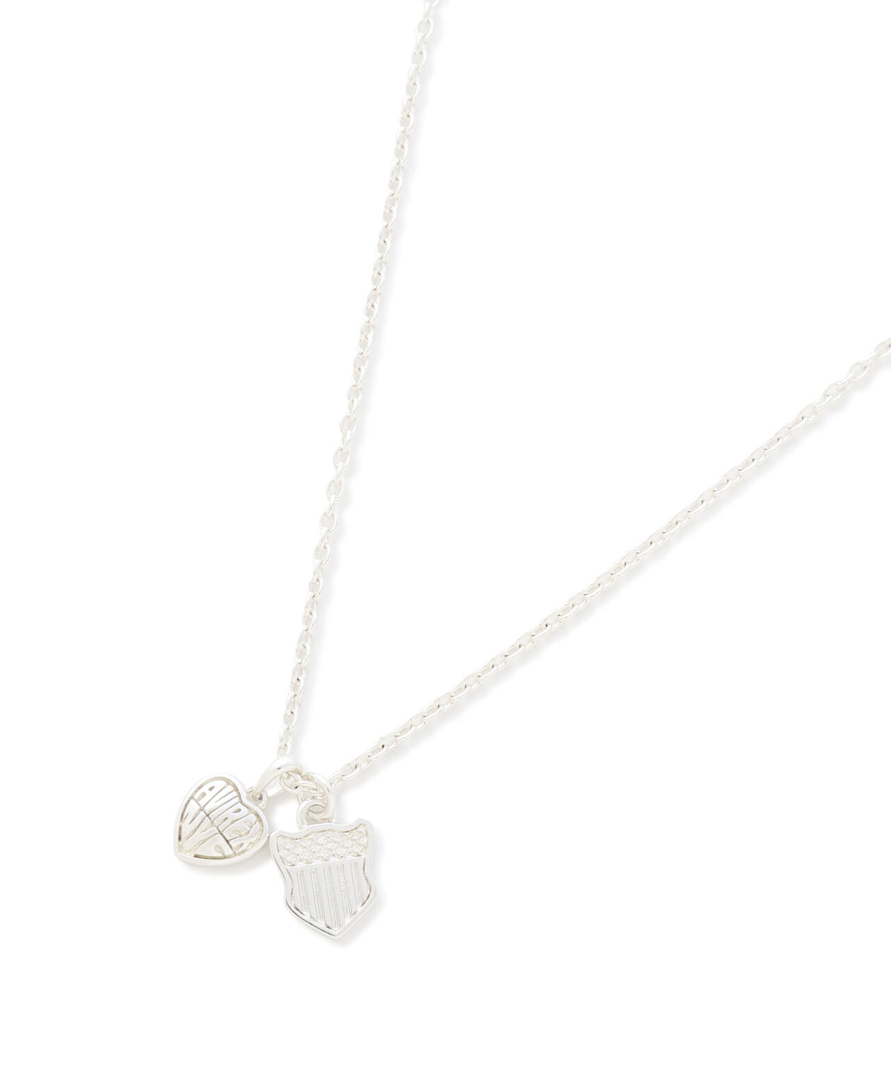 HEART 2TOP NECKLACE（SILVER)by J.H.M CO.LTD. | AVIREX