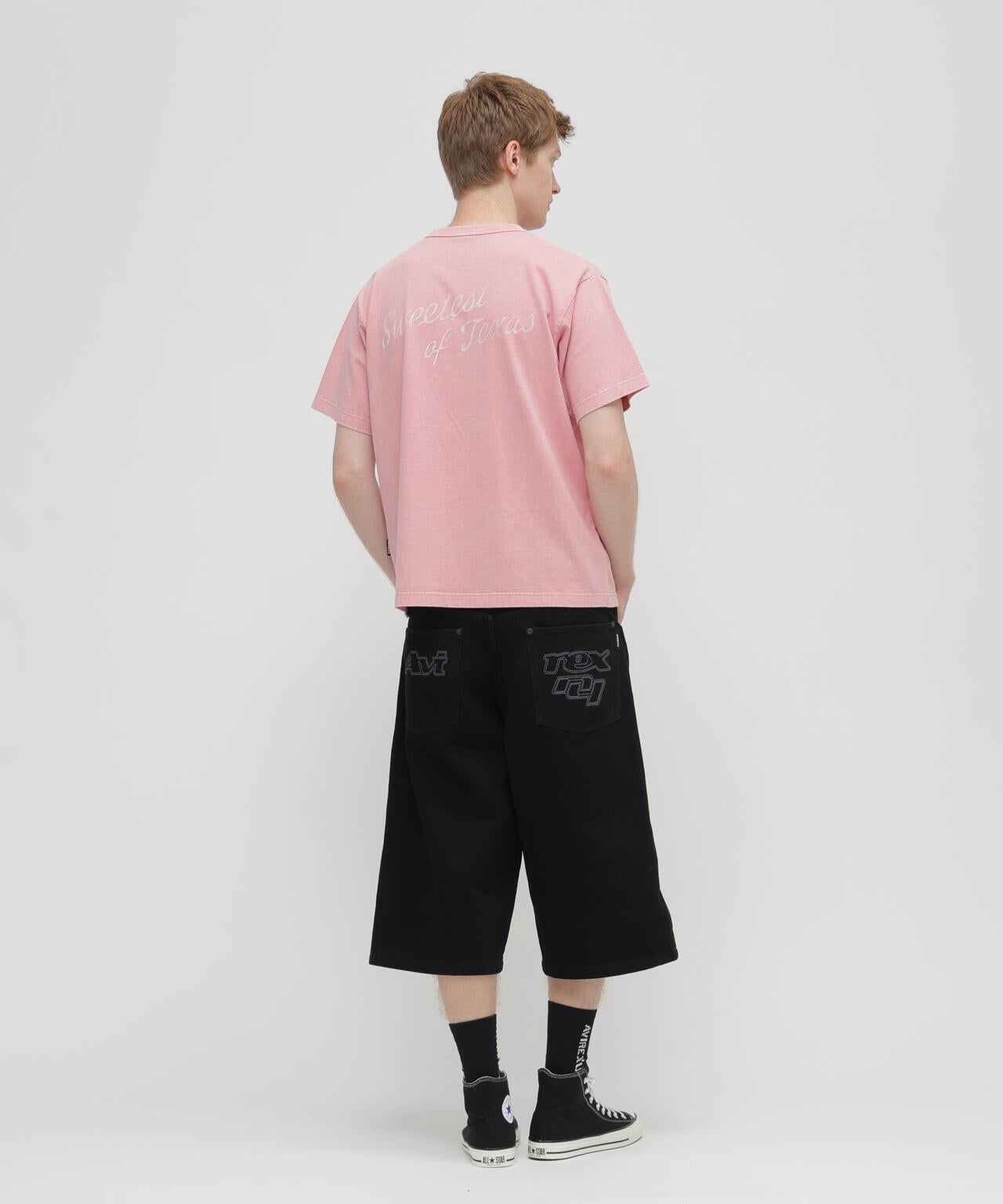 GOALERS EMBROIDERY DENIM SHORTS | AVIREX（アヴィレックス