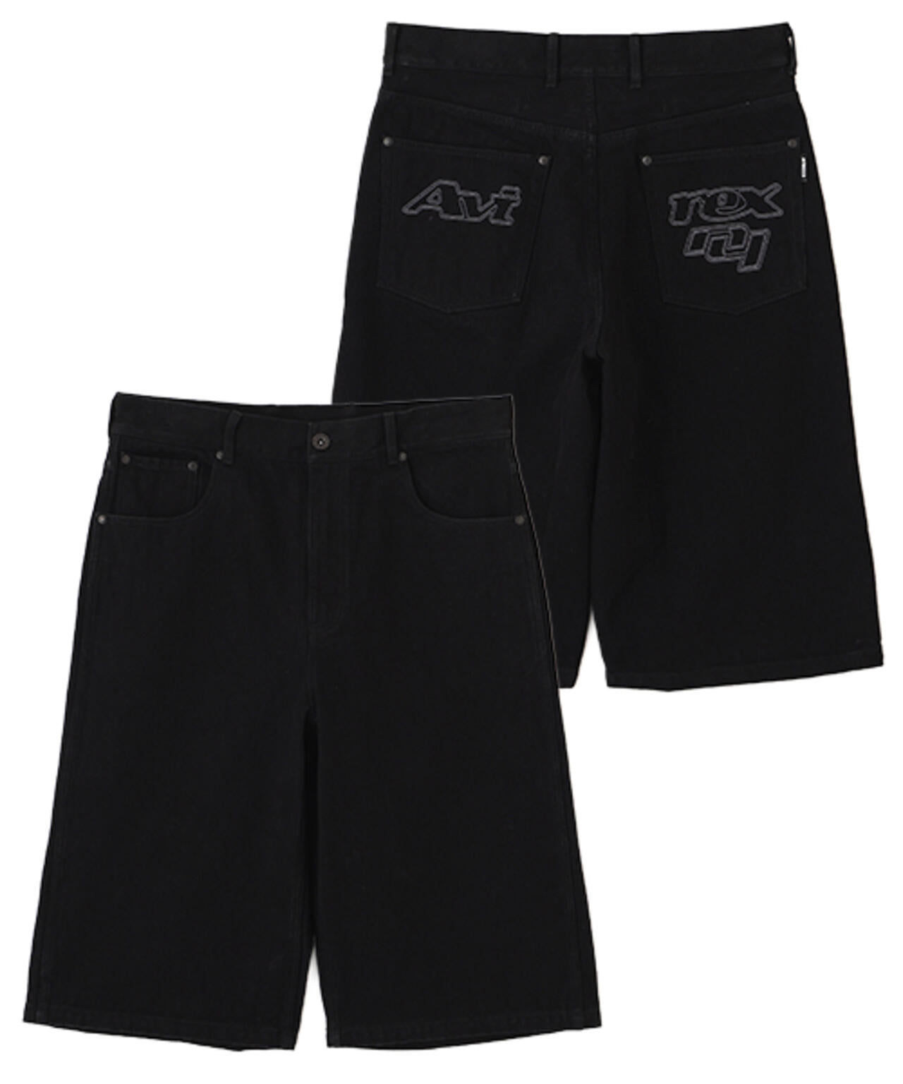 GOALERS EMBROIDERY DENIM SHORTS | AVIREX（アヴィレックス