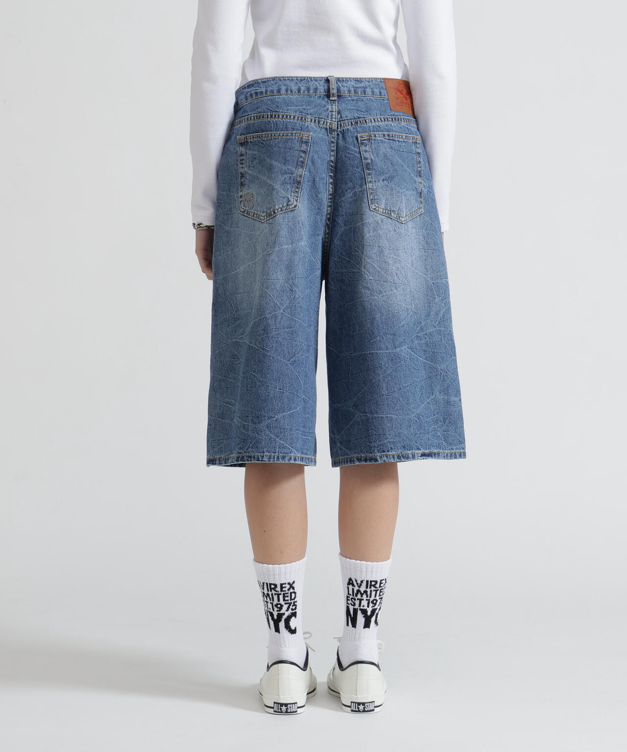 BERMUDA HALF DENIM PANTS | AVIREX（アヴィレックス） ｜【公式】通販