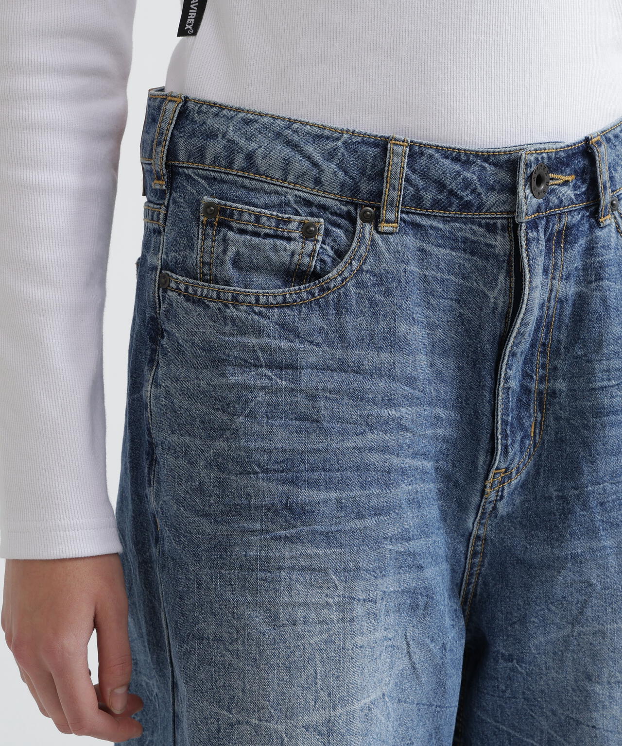 BERMUDA HALF DENIM PANTS | AVIREX（アヴィレックス） ｜【公式】通販