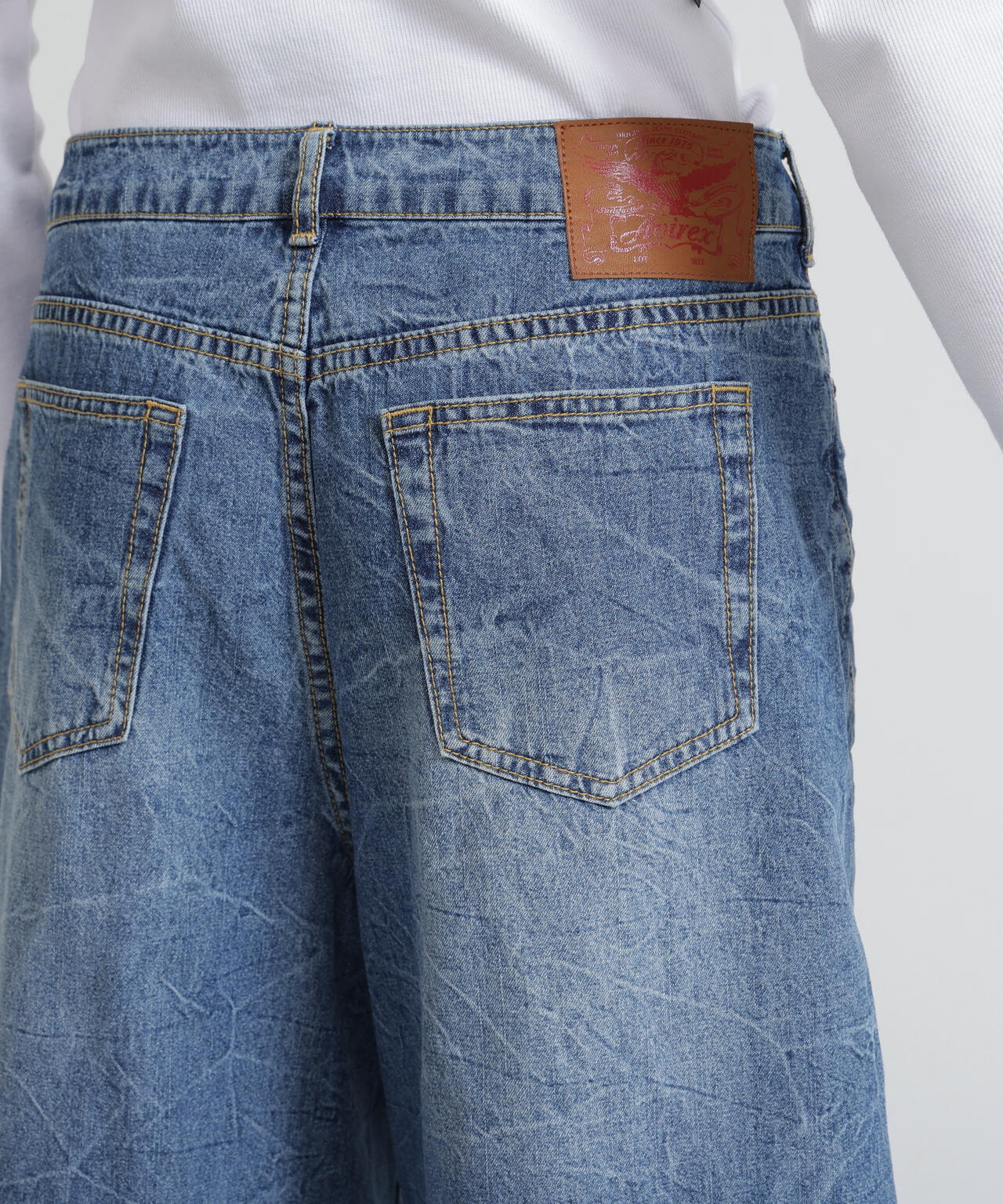 BERMUDA HALF DENIM PANTS | AVIREX（アヴィレックス） ｜【公式】通販