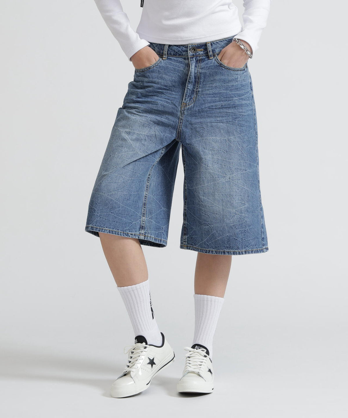 BERMUDA HALF DENIM PANTS | AVIREX（アヴィレックス） ｜【公式】通販 