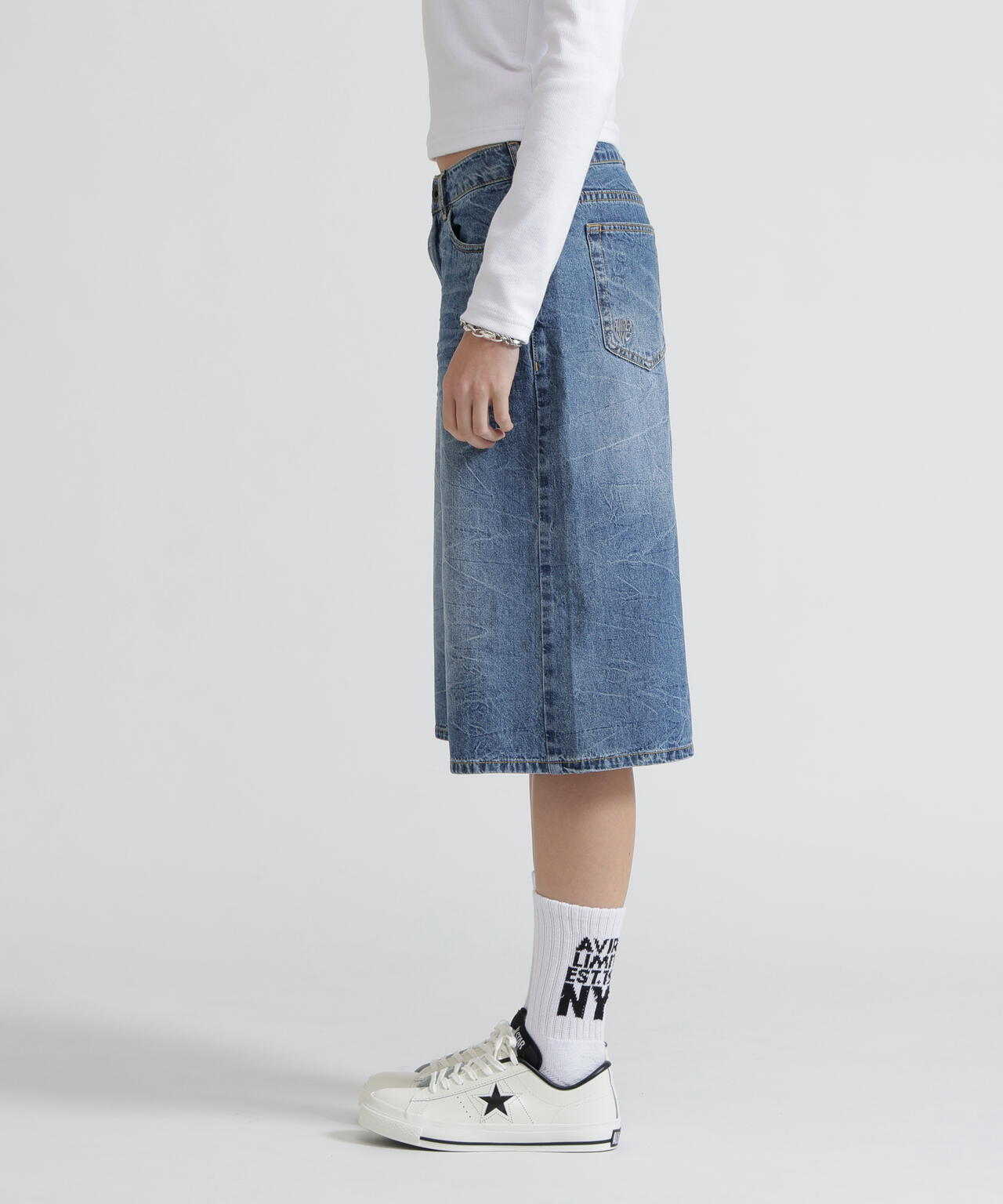 BERMUDA HALF DENIM PANTS | AVIREX（アヴィレックス） ｜【公式】通販