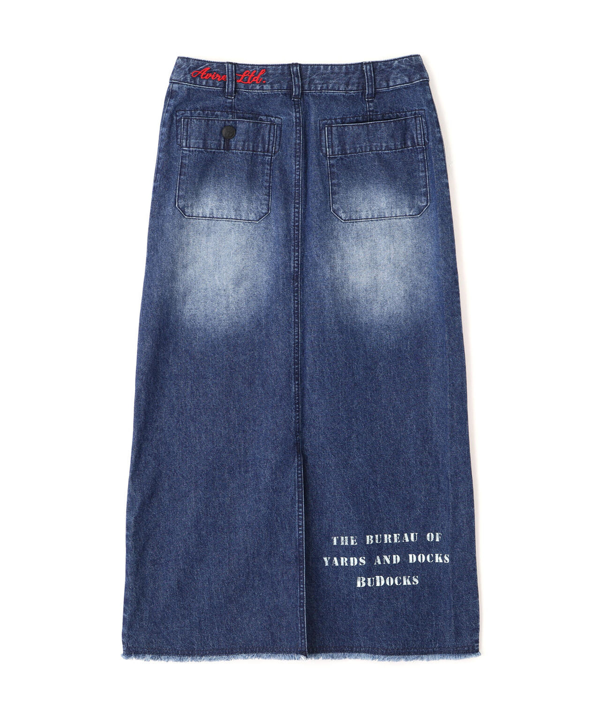 《NAVAL COLLECTION》SAILOR DENIM LONG SKIRT