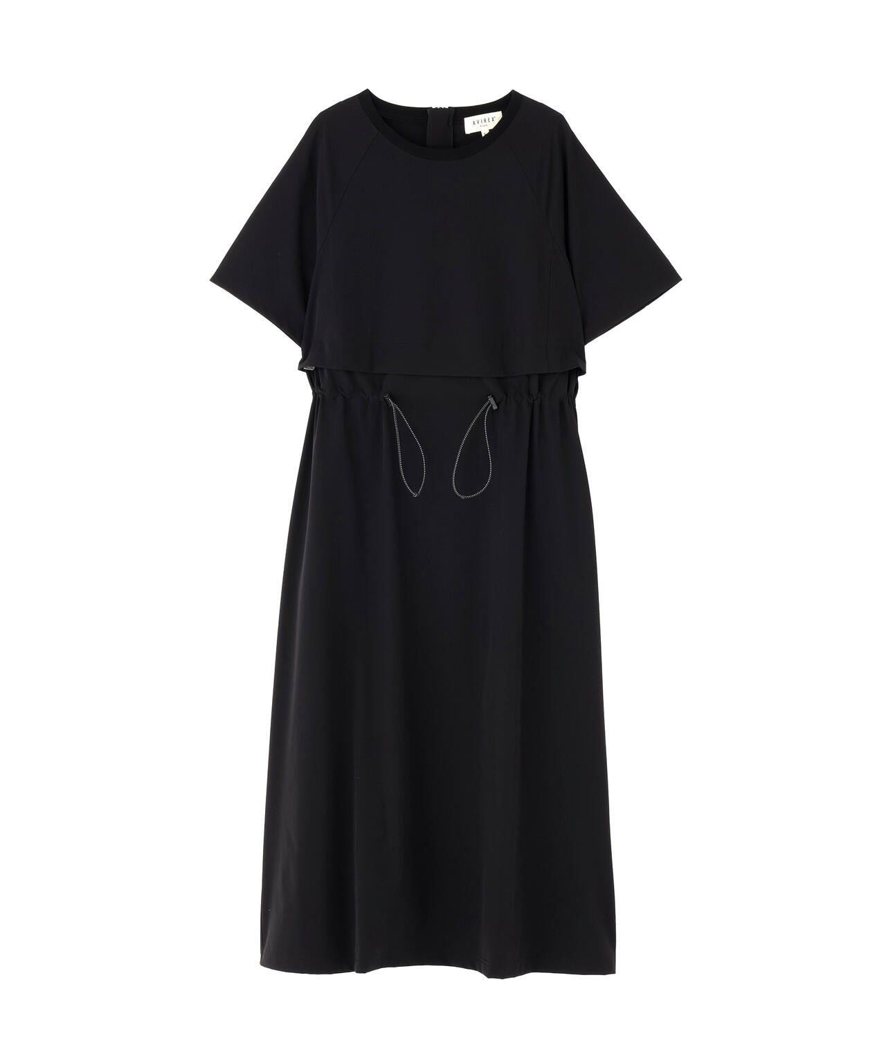 ワン様 直営店限定》RAGLAN SLEEVE LOGO PRINT ZIP ACTIVE ONE PIECE | AVIREX