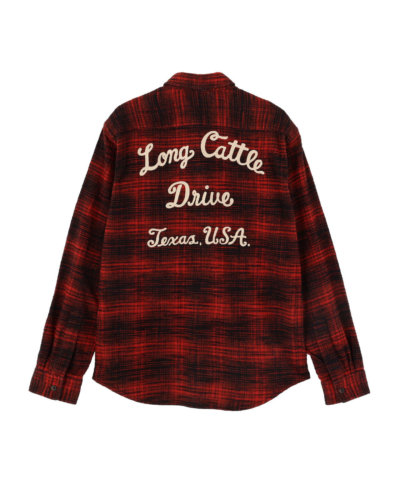 L/S CHECK SHIRT”LONG CATTLE DRIVE”