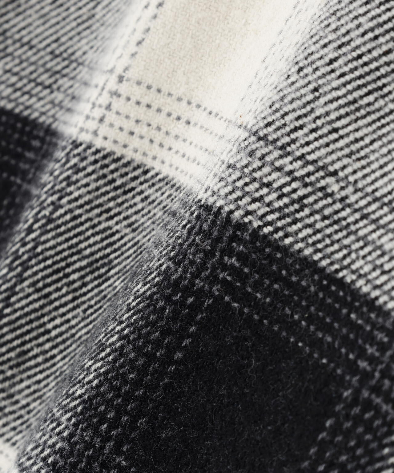 《直営店限定》OMBRE CHECK ZIP SHIRT