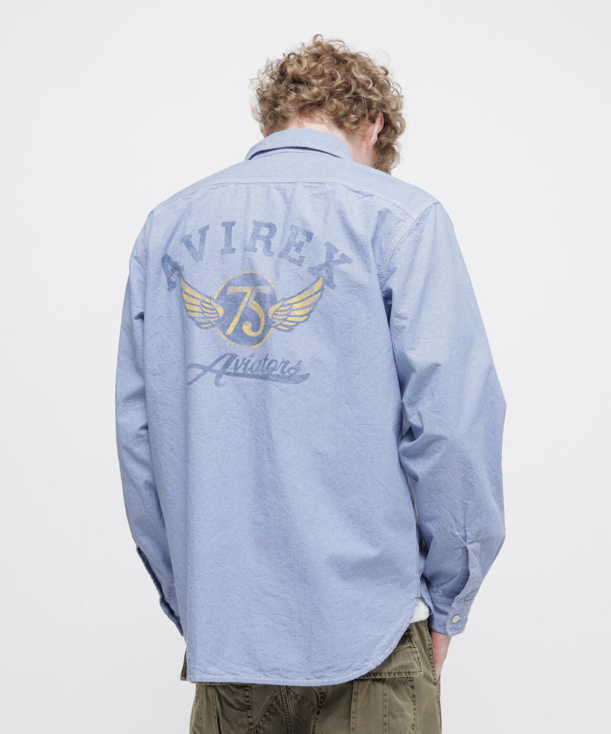《WEB＆DEPOT限定》CHAMBRAY SHIRT
