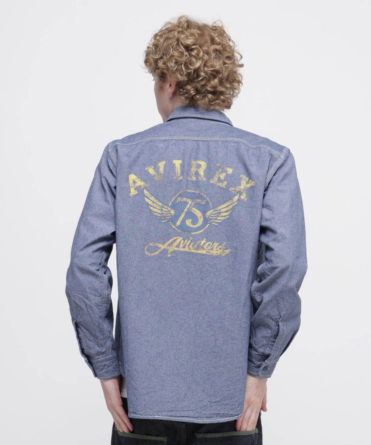 《WEB＆DEPOT限定》CHAMBRAY SHIRT