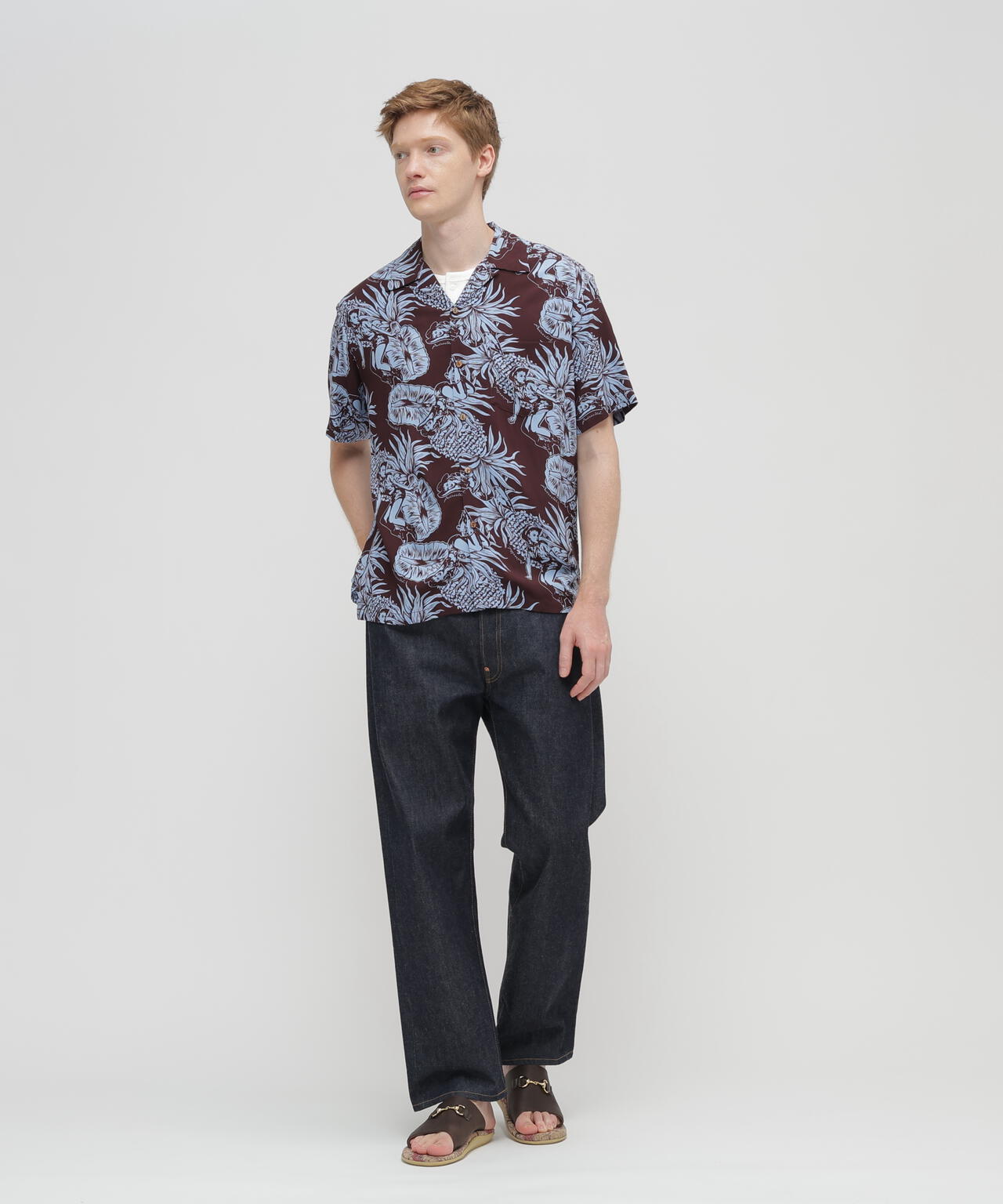 ALOHA SHIRT”PIN-UP＆PINEAPPLE” | AVIREX（アヴィレックス） ｜【公式