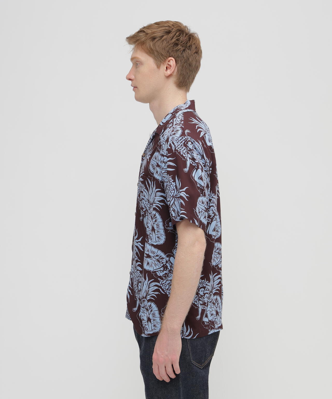 ALOHA SHIRT”PIN-UP＆PINEAPPLE” | AVIREX（アヴィレックス） ｜【公式