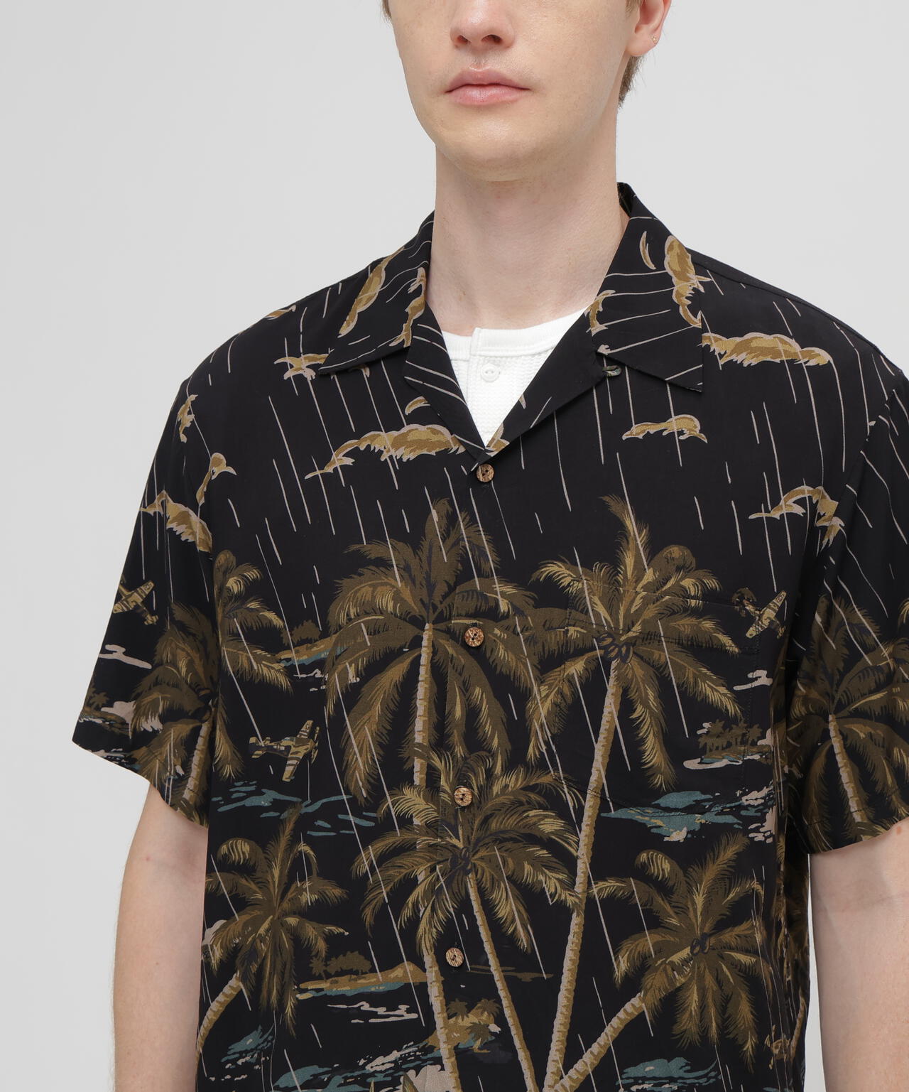 ALOHA SHIRT”PALM TREE” | AVIREX（アヴィレックス） ｜【公式】通販