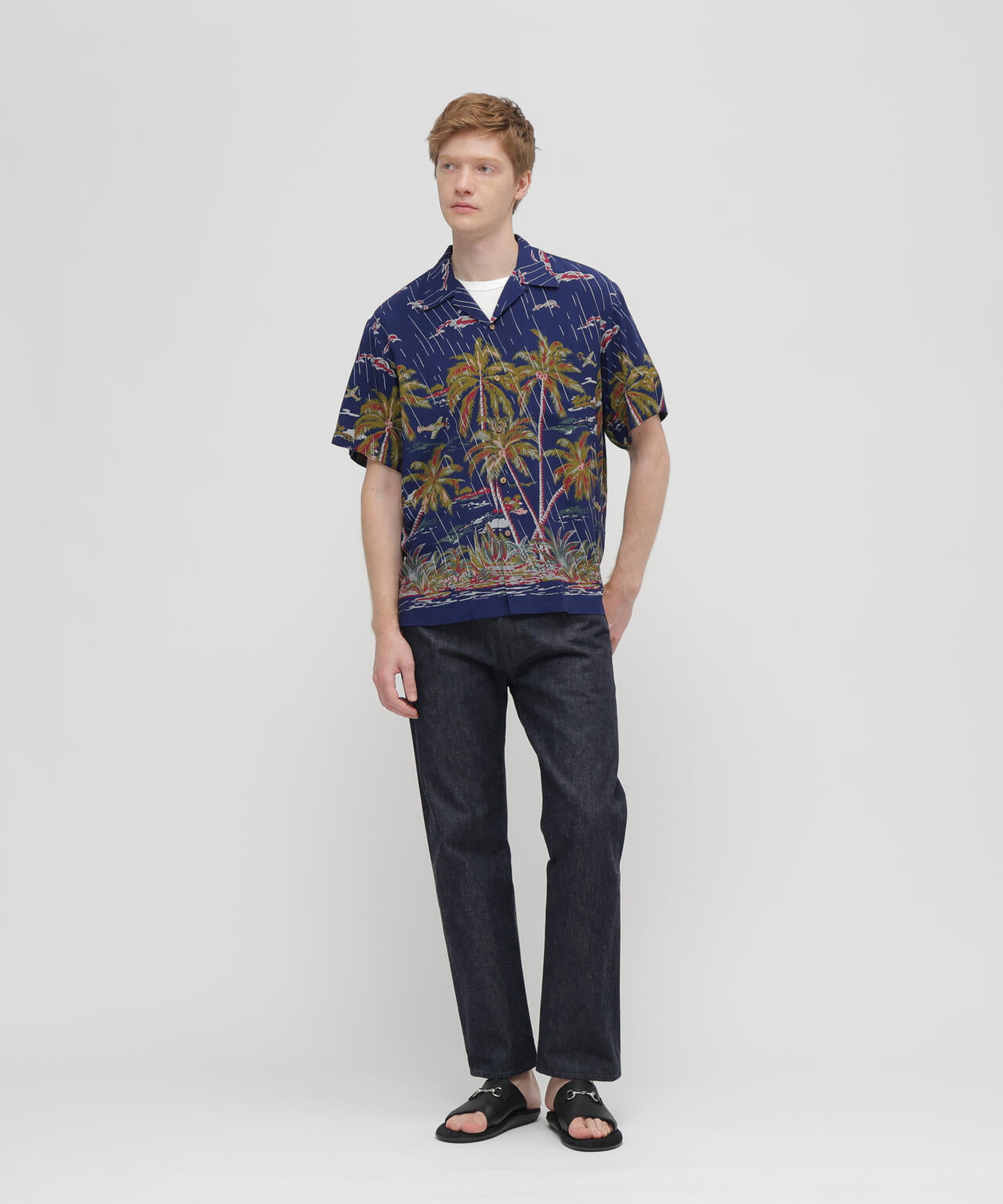 ALOHA SHIRT”PALM TREE” | AVIREX（アヴィレックス） ｜【公式】通販