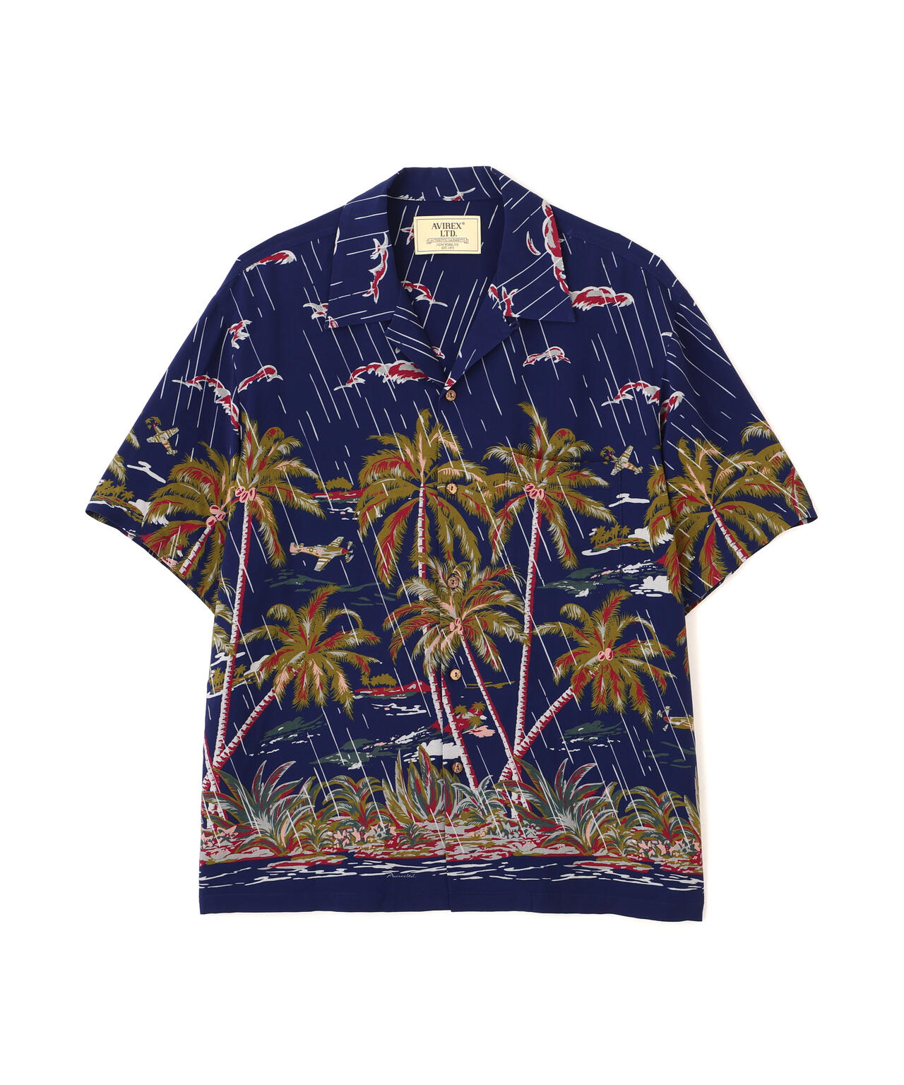 ALOHA SHIRT”PALM TREE” | AVIREX（アヴィレックス） ｜【公式】通販