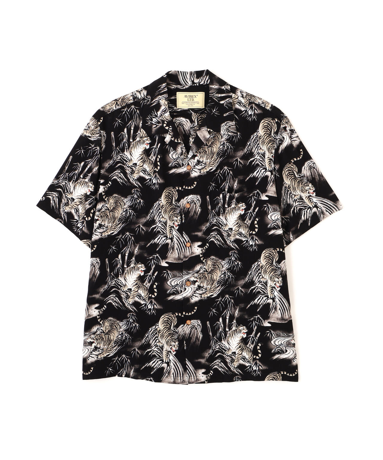 ALOHA SHIRT”TIGER & BAMBOO” | AVIREX（アヴィレックス） ｜【公式