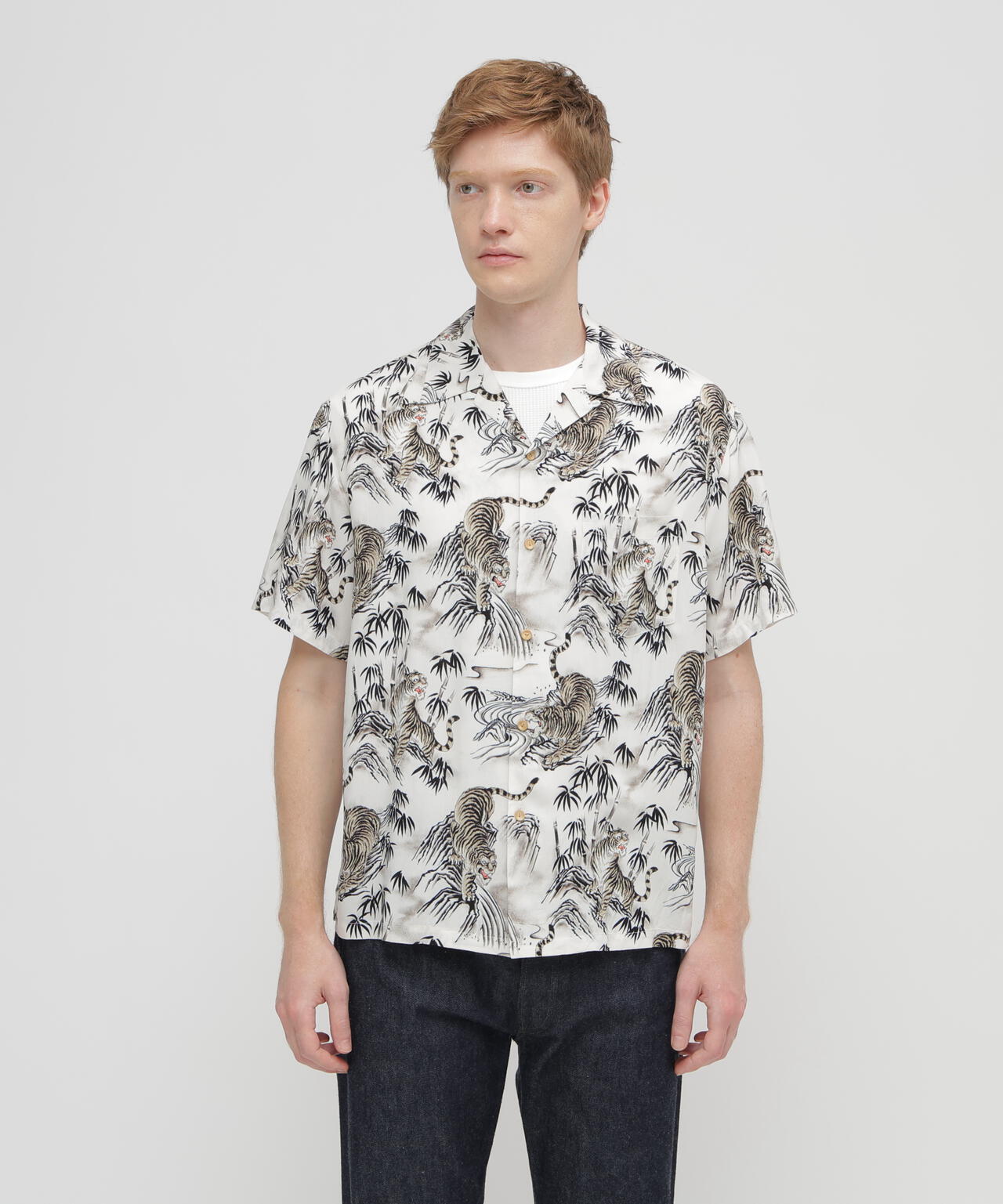 ALOHA SHIRT”TIGER & BAMBOO” | AVIREX（アヴィレックス） ｜【公式