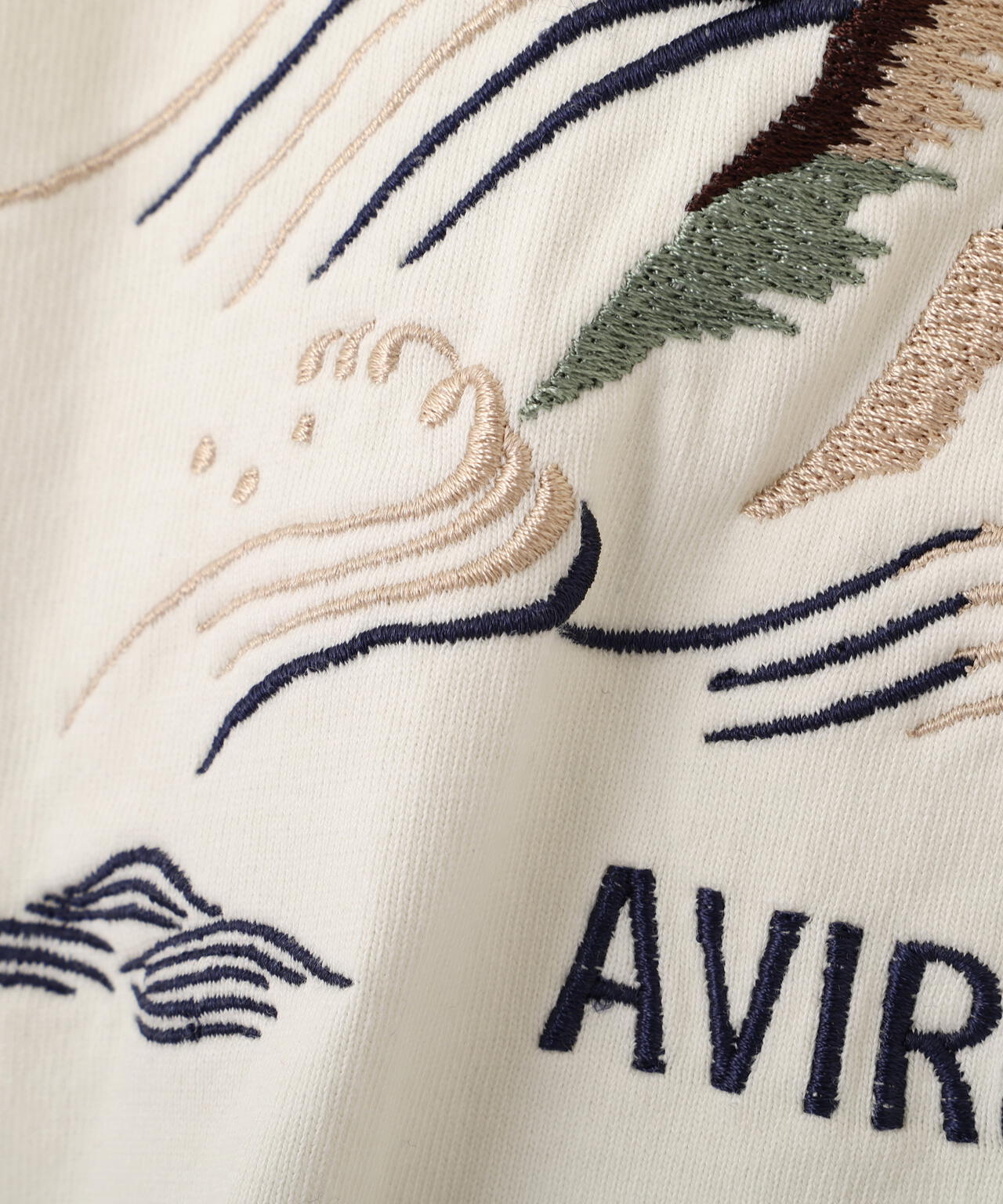 《NAVAL COLLECTION》SOUVENIR EMBROIDERY LONG SLEEVE T-SHIRT