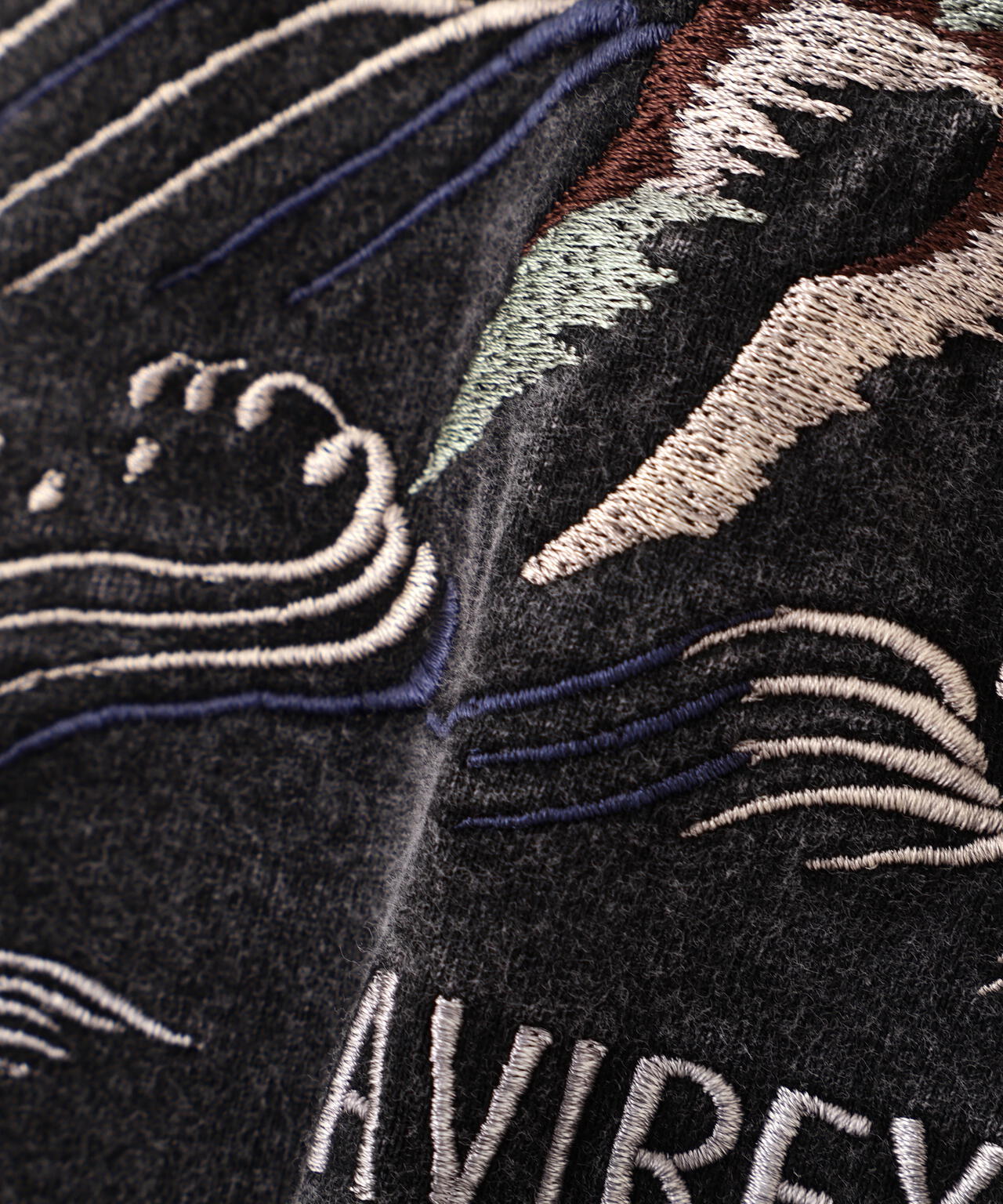 《NAVAL COLLECTION》SOUVENIR EMBROIDERY LONG SLEEVE T-SHIRT