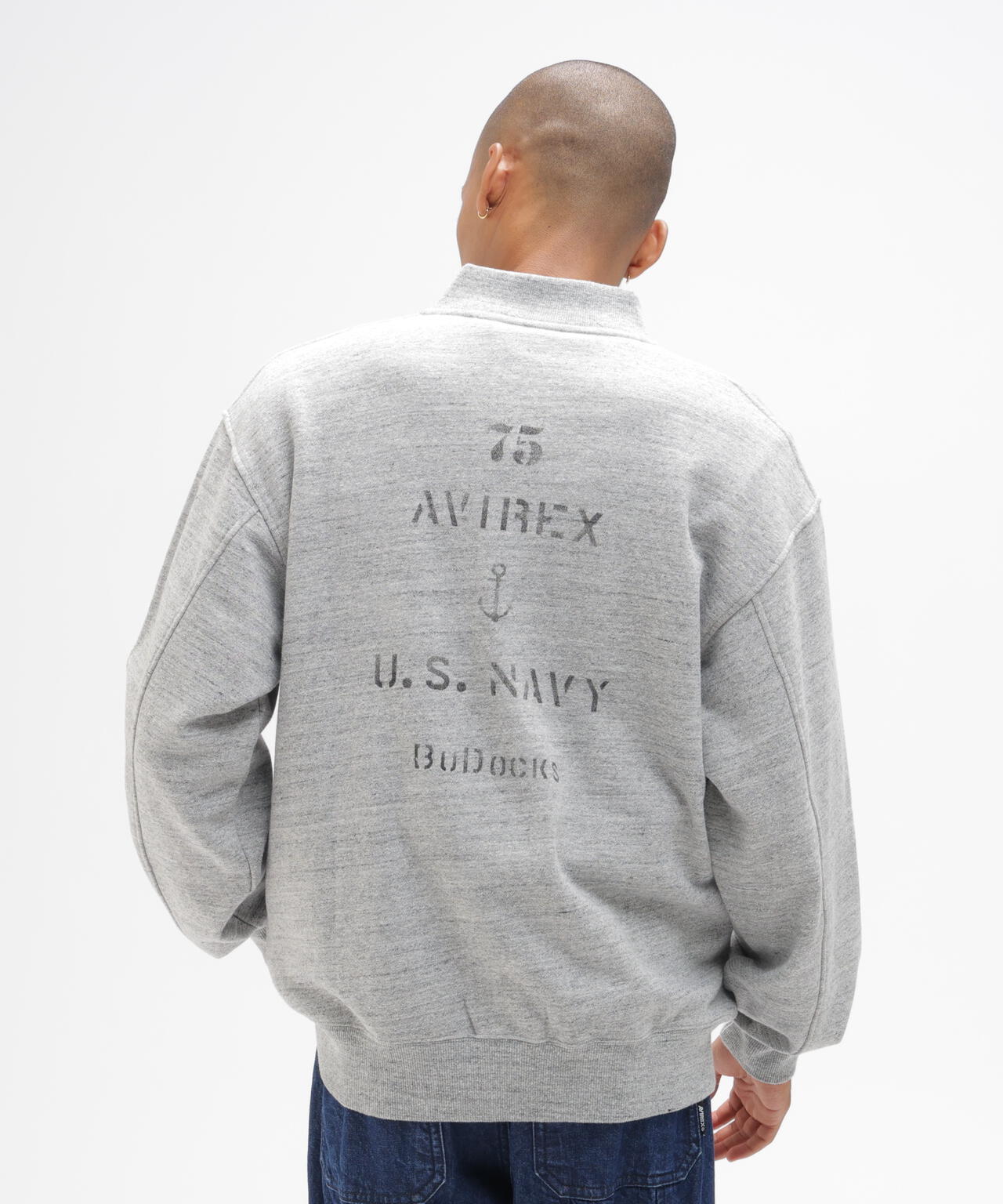 U.S. NAVY SNAP CARDIGAN