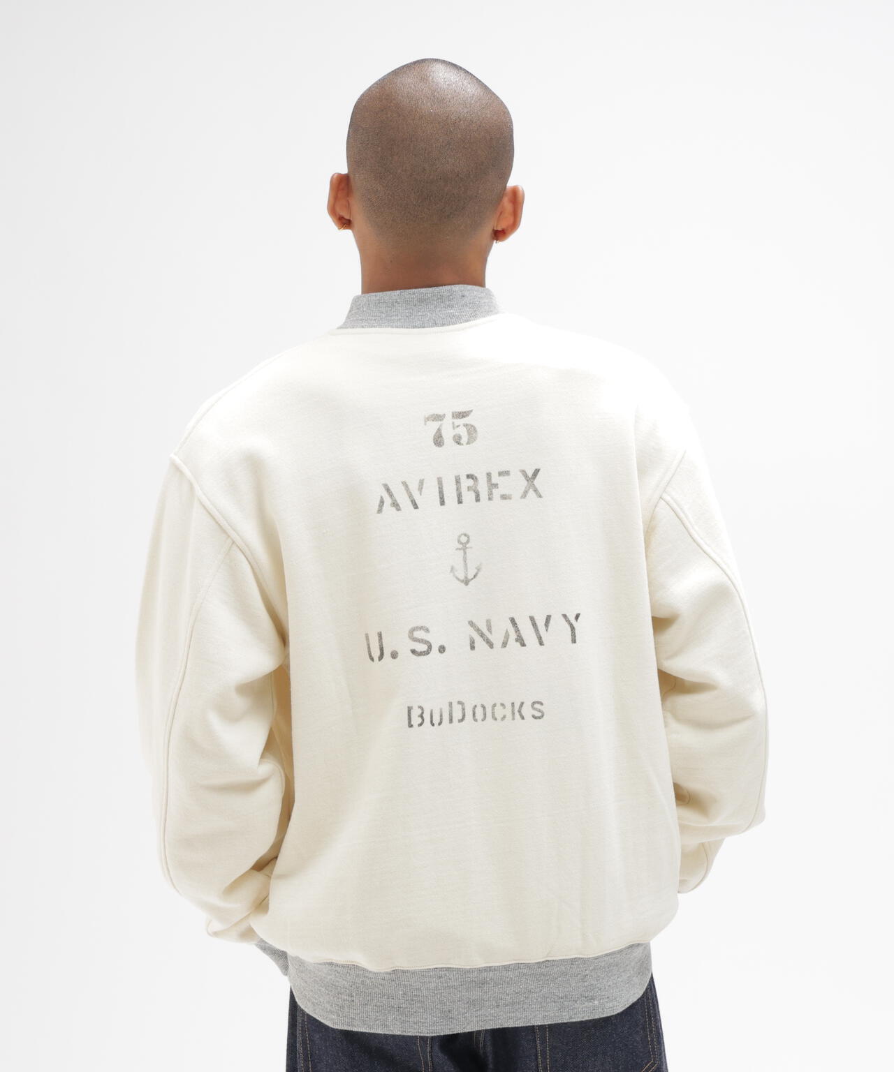 U.S. NAVY SNAP CARDIGAN