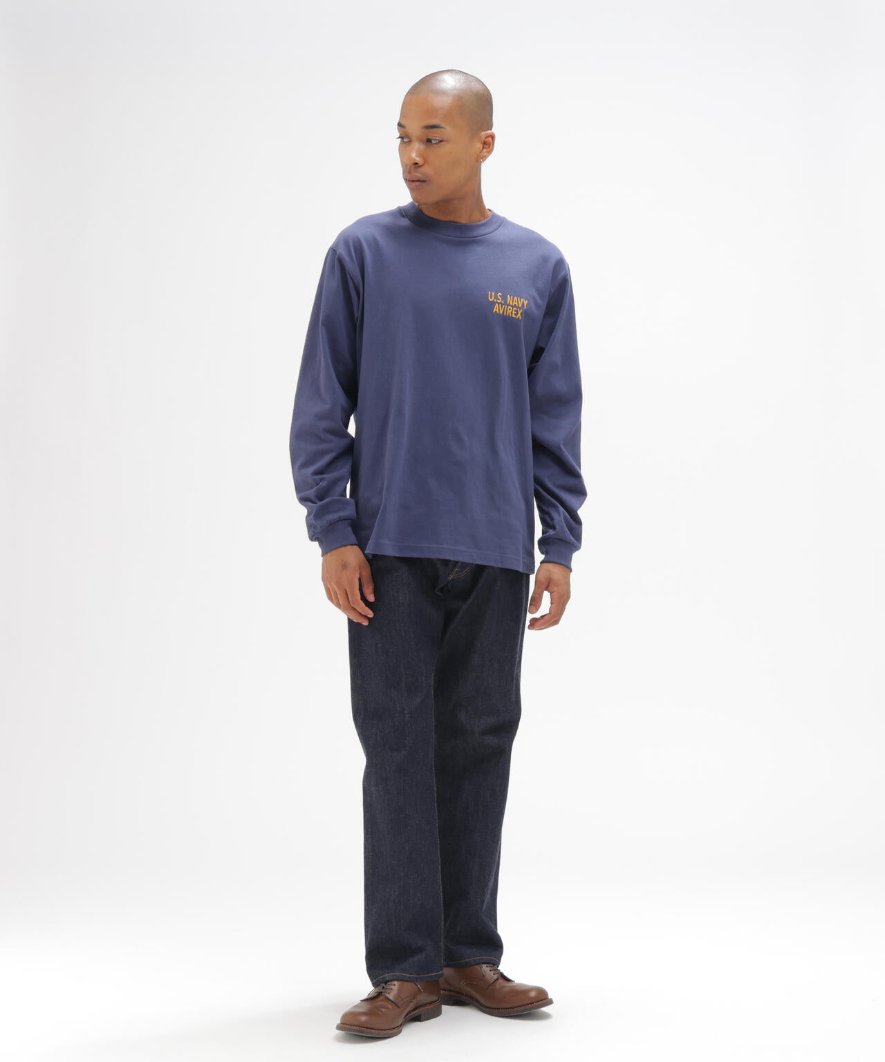 U.S. NAVY SEABEES L/S T-SHIRT | AVIREX（アヴィレックス） ｜【公式