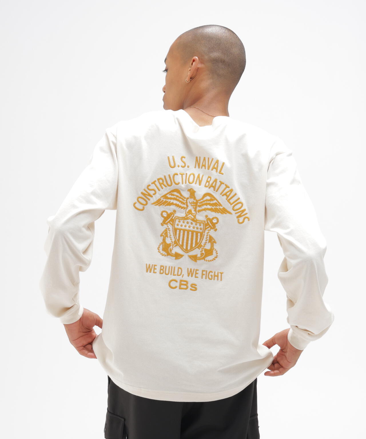 U.S. NAVY SEABEES L/S T-SHIRT