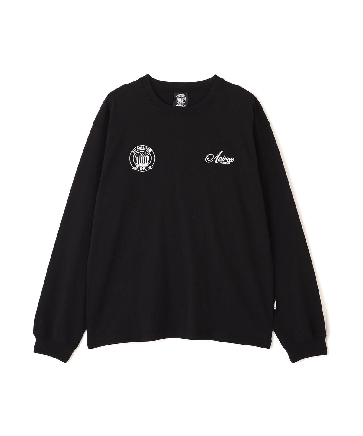 STITCH EMBROIDERY LOGO L/S T-SHIRT
