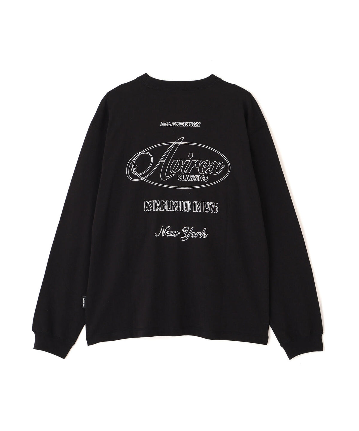 STITCH EMBROIDERY LOGO L/S T-SHIRT