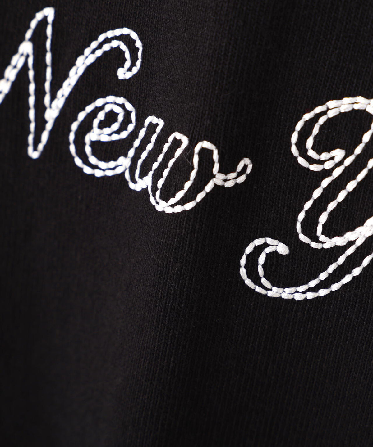 STITCH EMBROIDERY LOGO L/S T-SHIRT