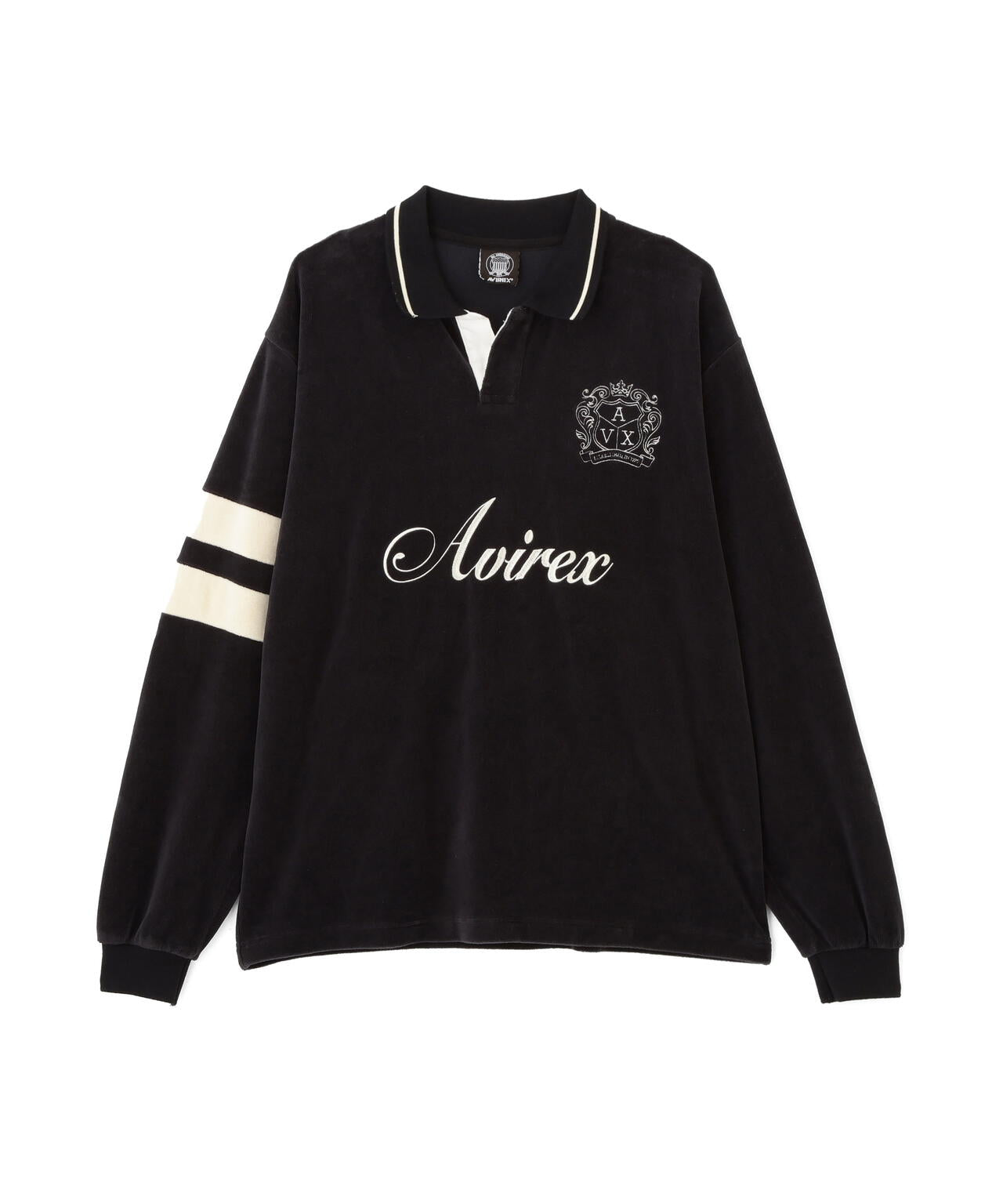 VELOUR SKIPPER POLO | AVIREX（アヴィレックス） ｜【公式】通販mix