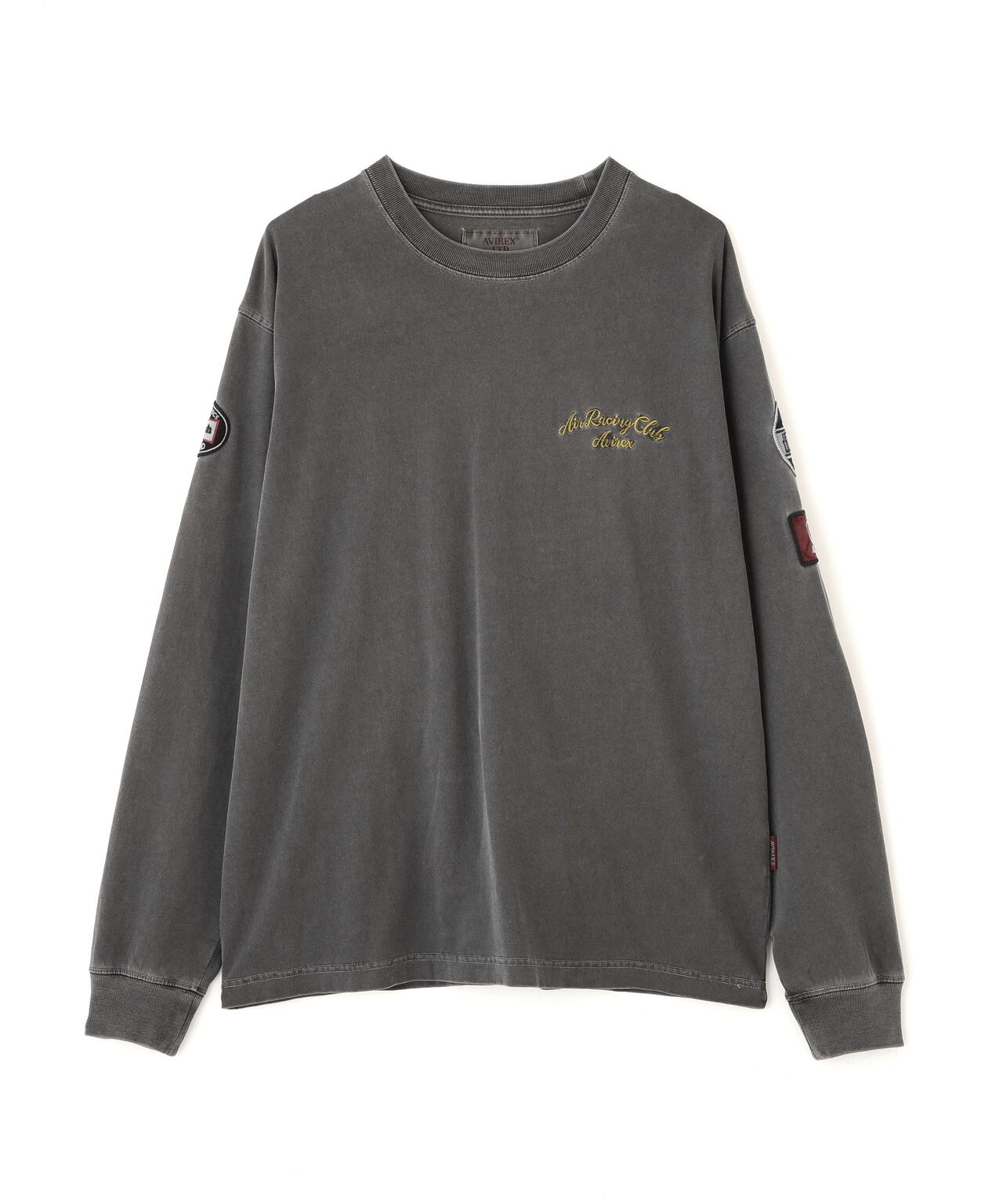 《A.A.R.C》FADED EMB. L/S T-SHIRT