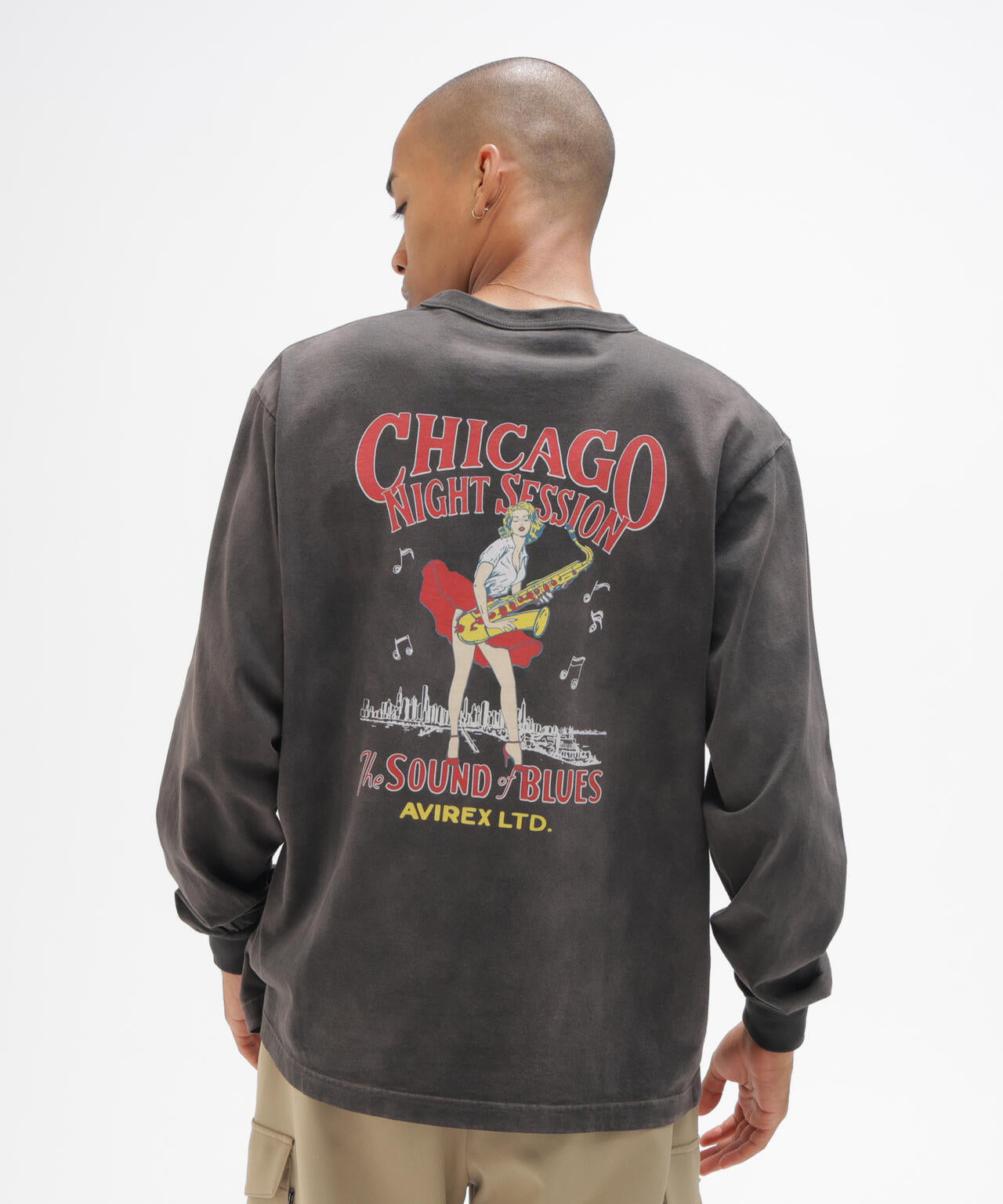 《直営店限定》PIN-UP L/S T-SHIRT