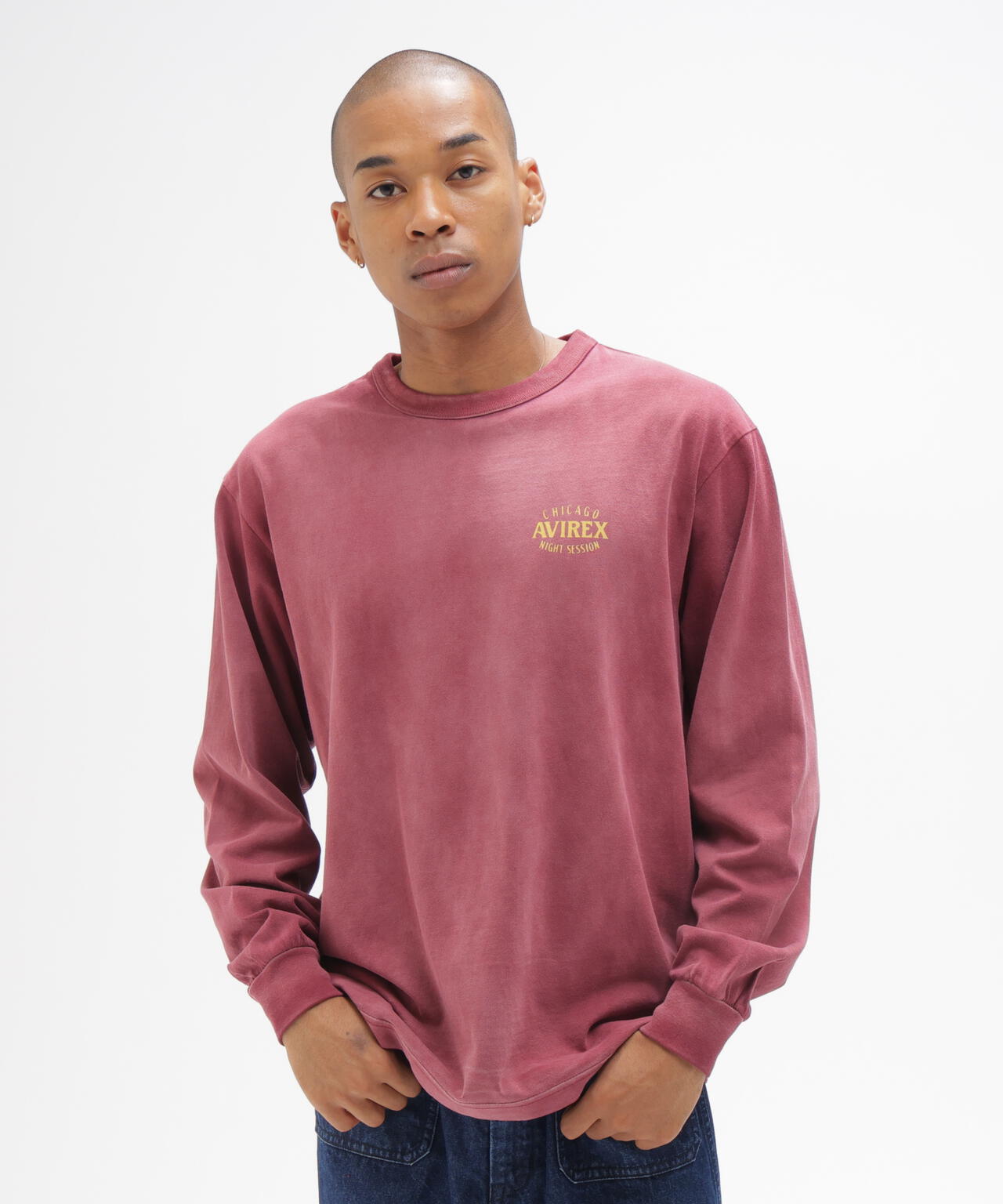 《直営店限定》PIN-UP L/S T-SHIRT
