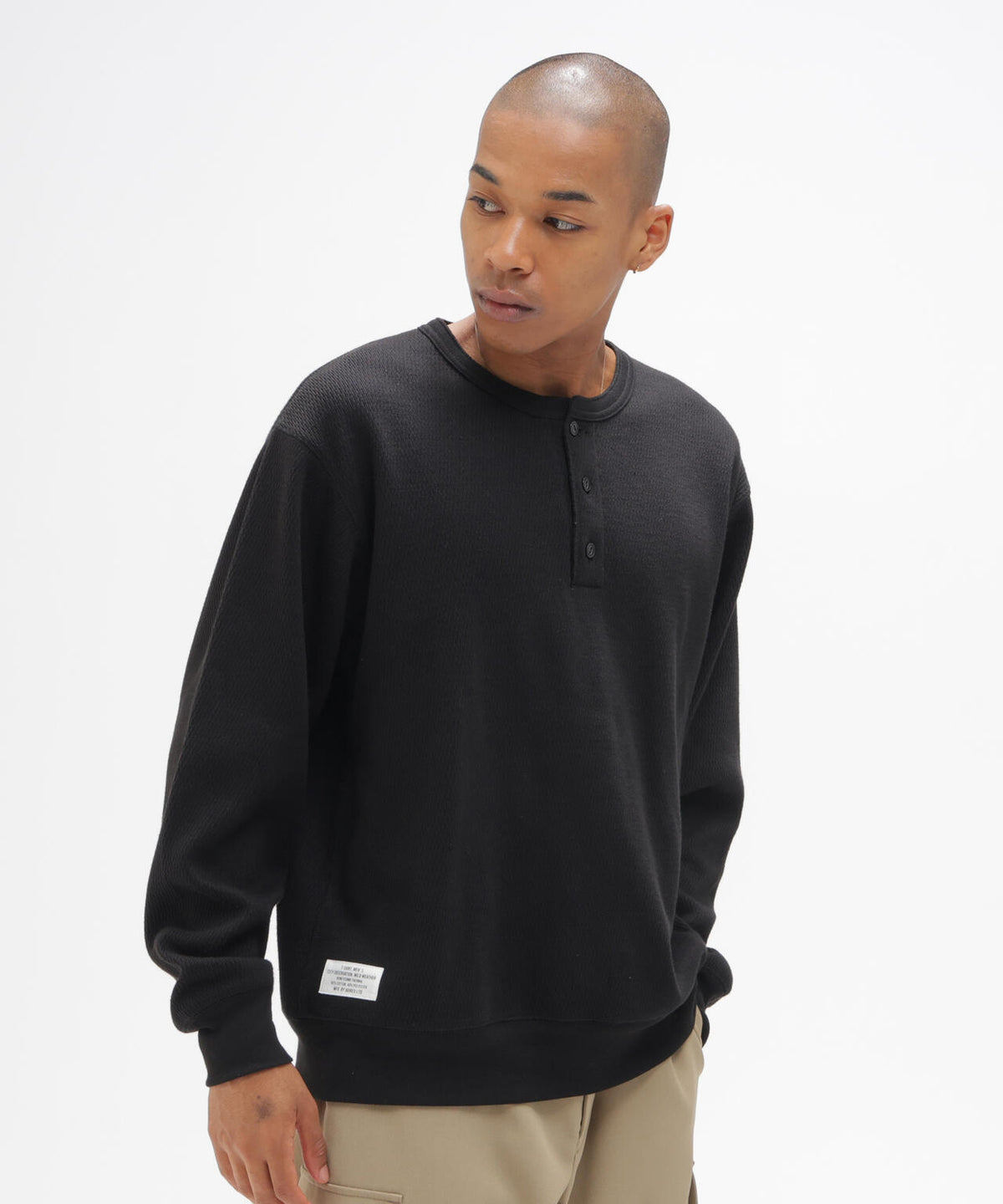《直営店限定》HONEYCOMB HENRY L/S RIB T-SHIRT