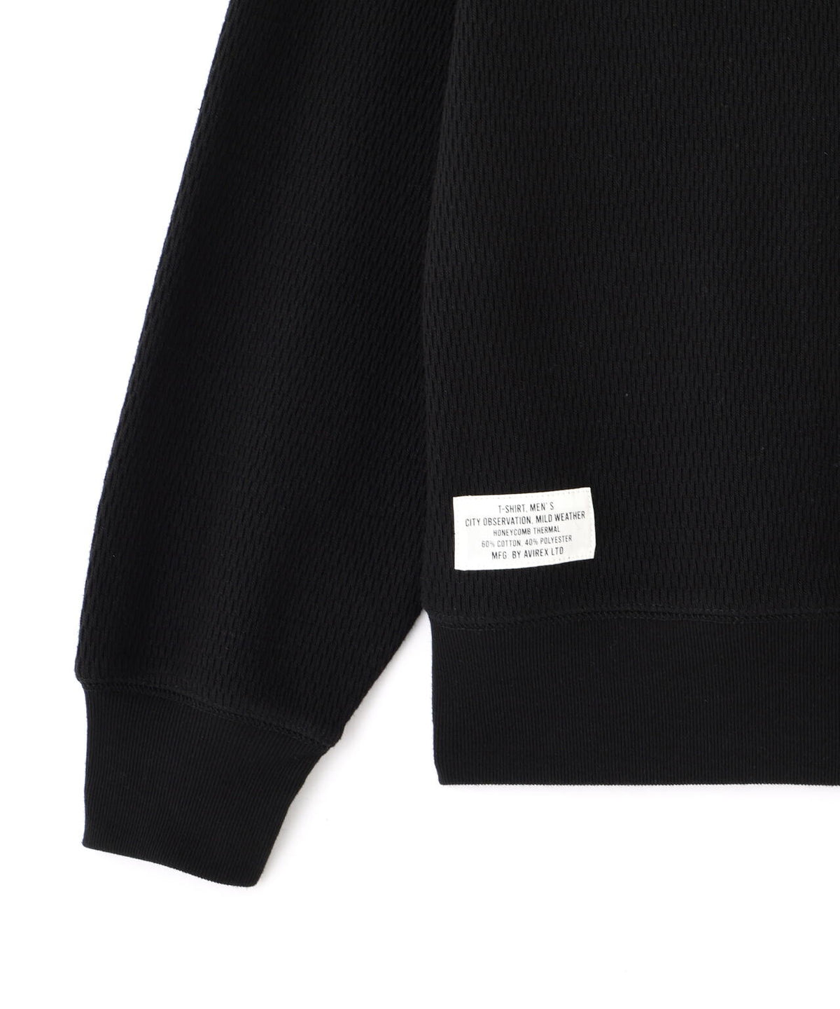 《直営店限定》HONEYCOMB HENRY L/S RIB T-SHIRT