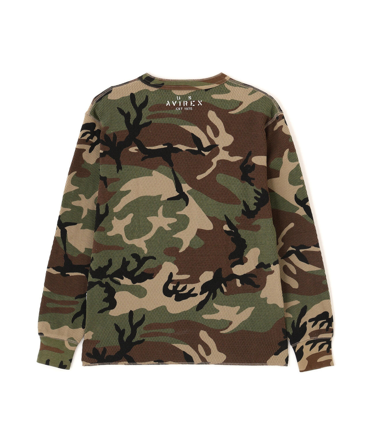 《WEB&DEPOT限定》HONEYCOMB HENRY WAFFLE L/S T-SHIRT