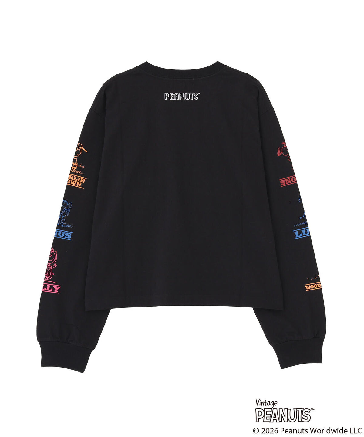 《AVIREX×PEANUTS》COLORFUL L/S T-SHIRT