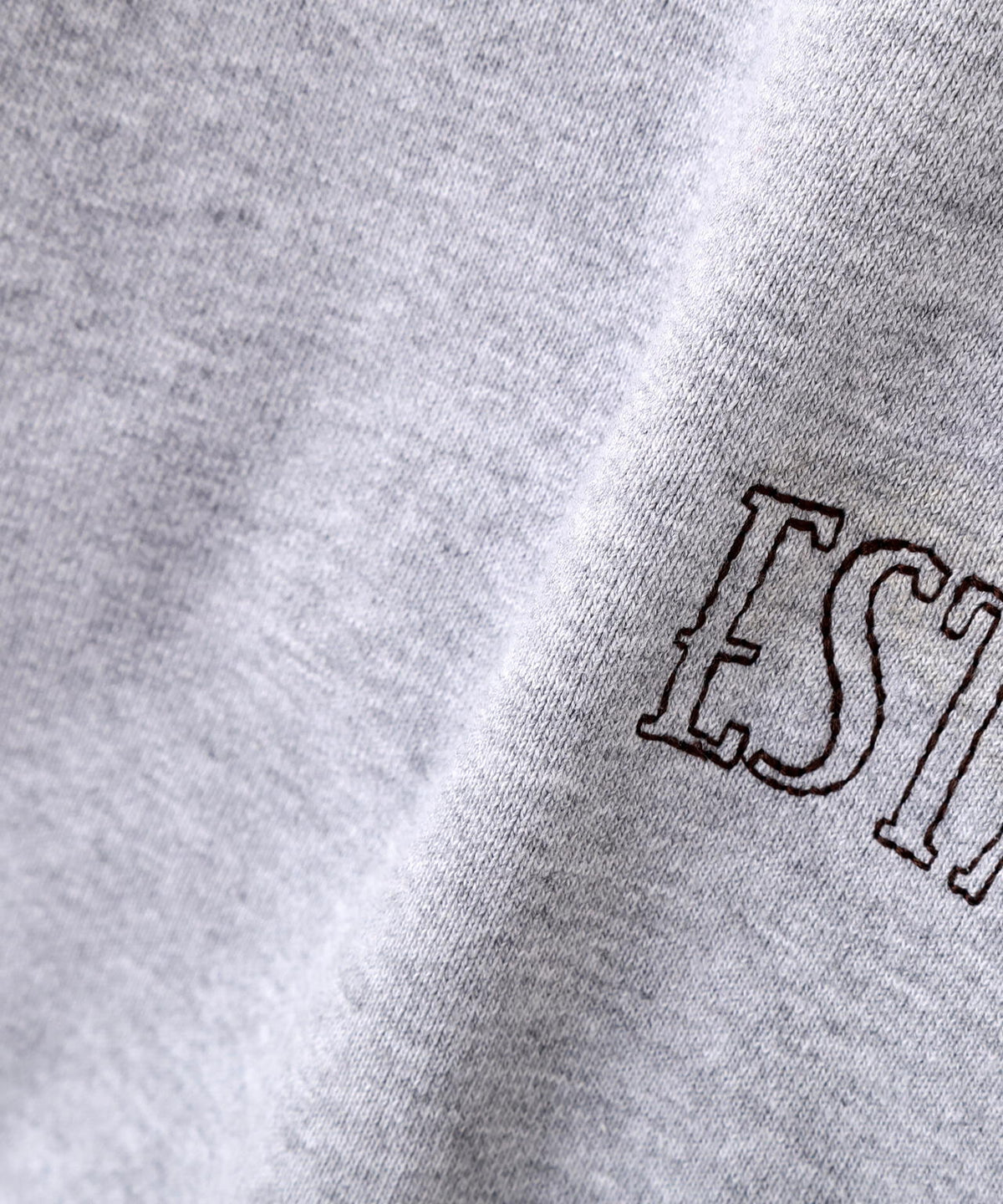 STITCH EMBROIDERY LOGO ZIP PARKA