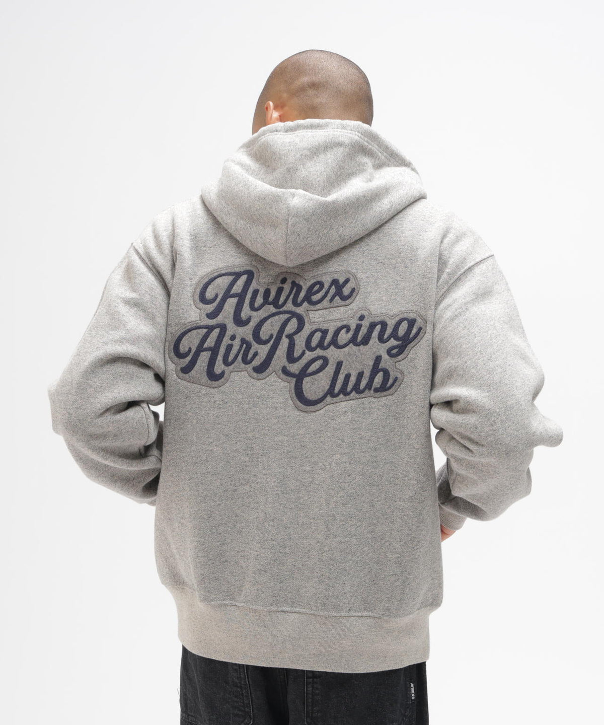 《A.A.R.C》CHENILLE EMB. CLASSIC ZIP HOODIE