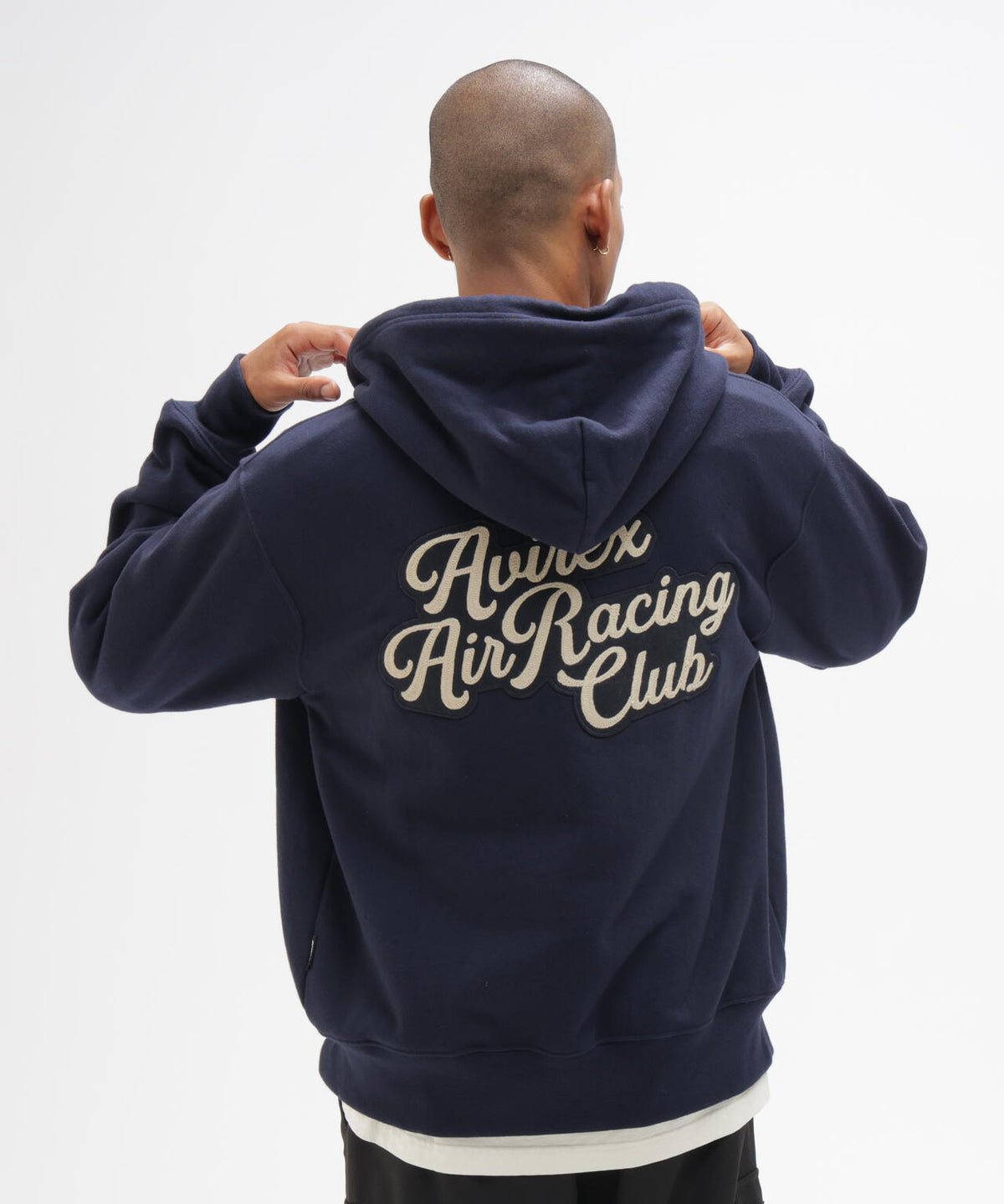 《A.A.R.C》CHENILLE EMB. CLASSIC ZIP HOODIE