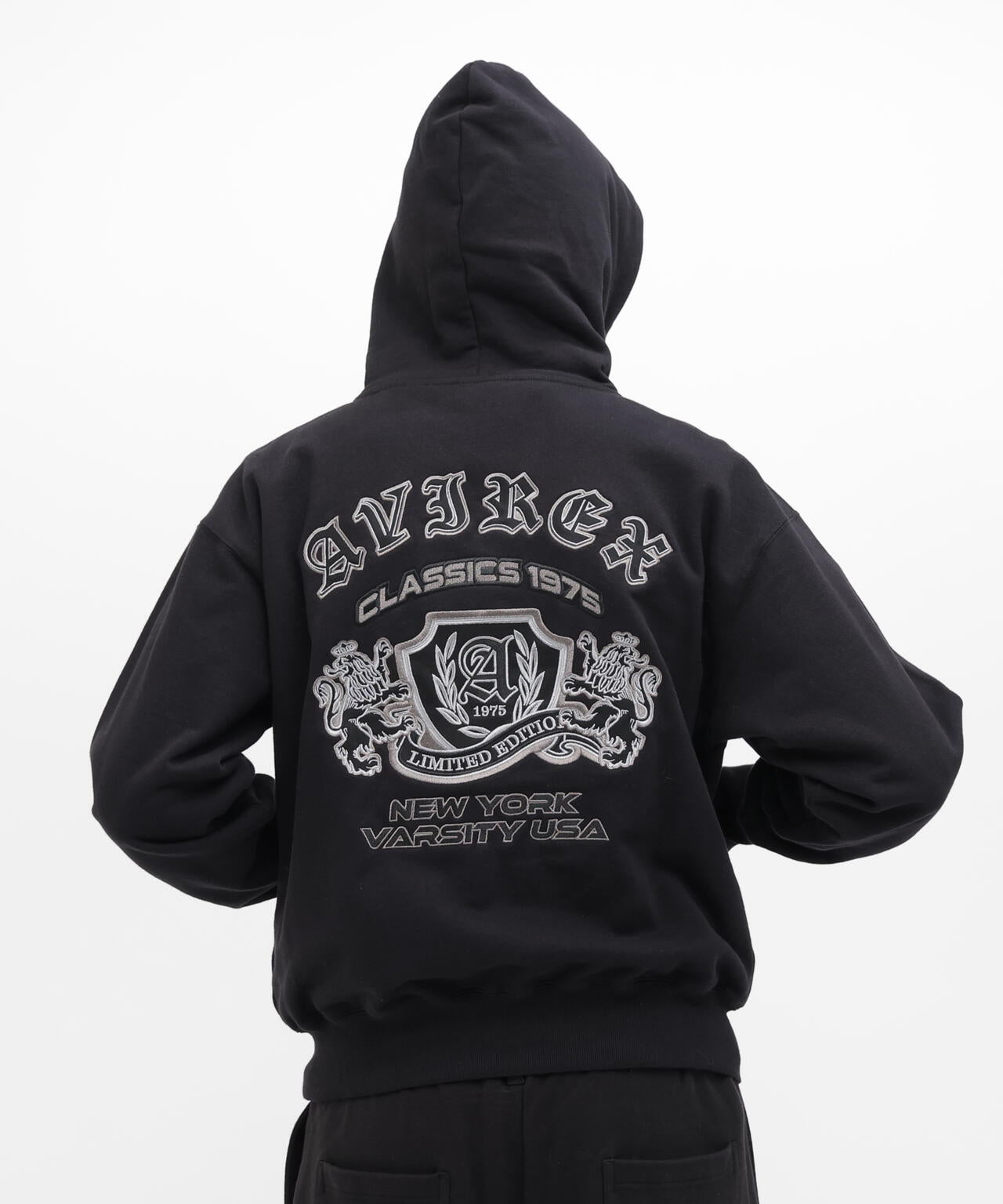 VARSITY ZIP UP PARKA ”SELECTED AUTHORITY” | AVIREX（アヴィレックス