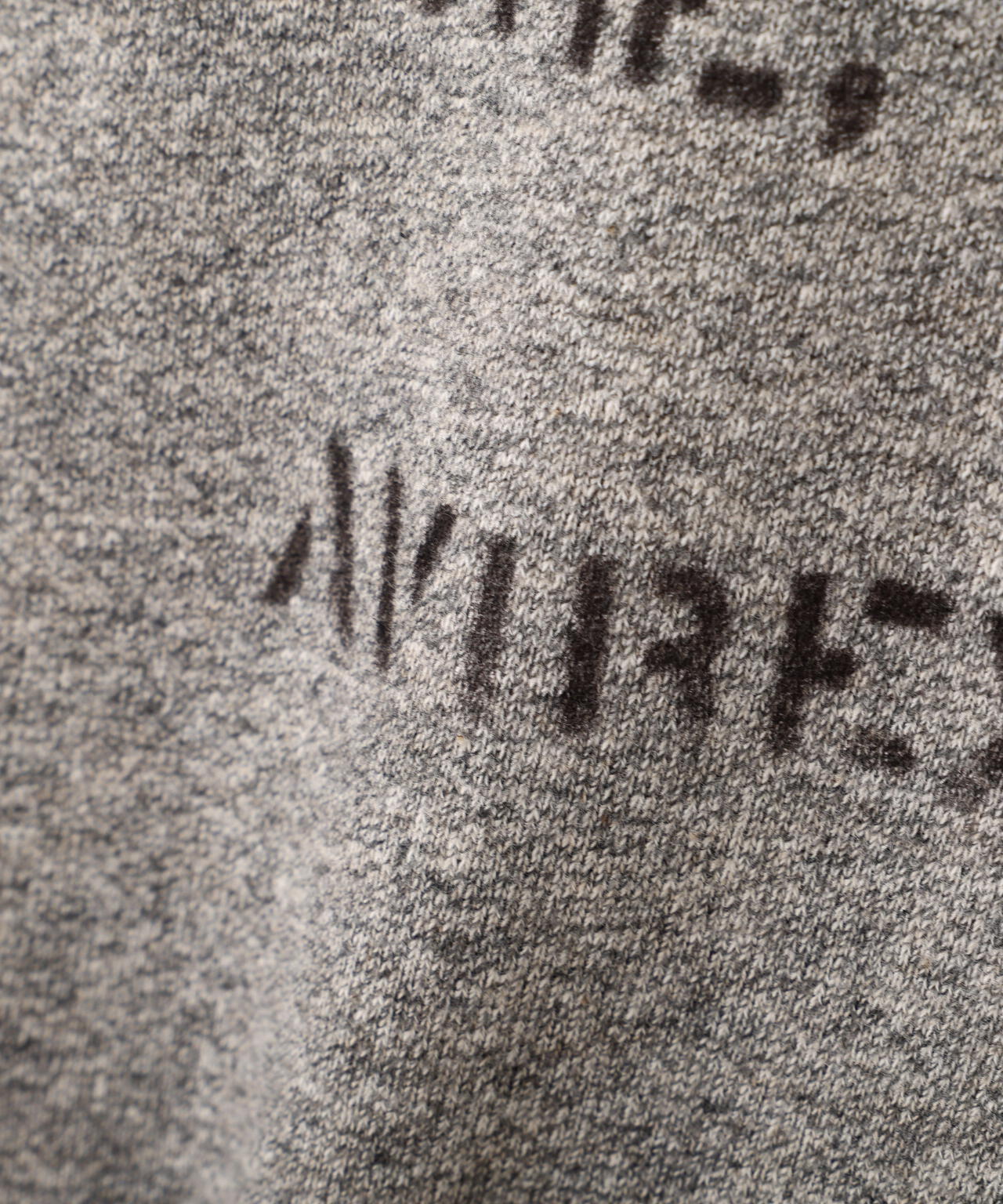 《直営店限定》VINTAGE SWEAT ZIP PARKA ”STENCIL”