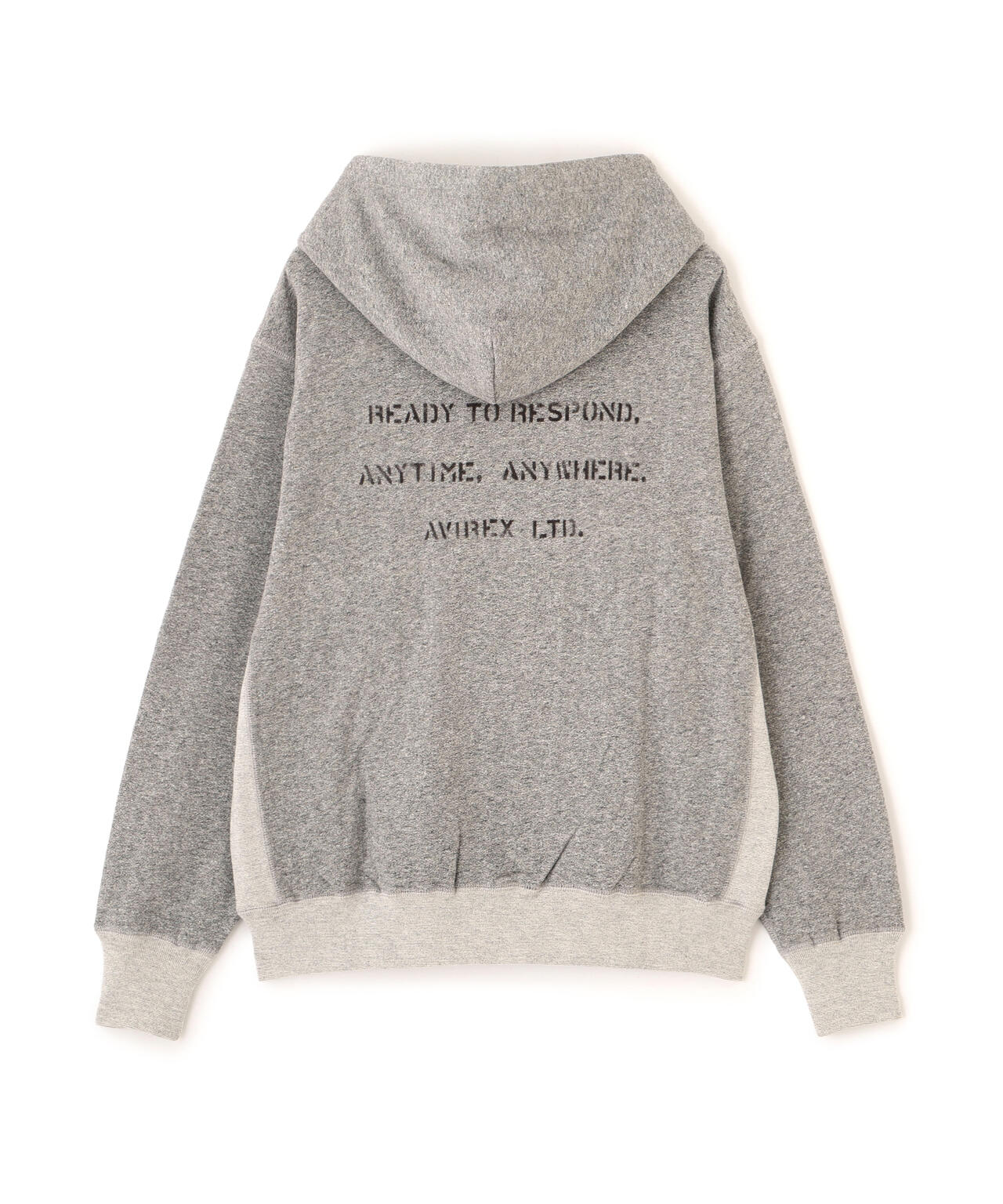 《直営店限定》VINTAGE SWEAT ZIP PARKA ”STENCIL”