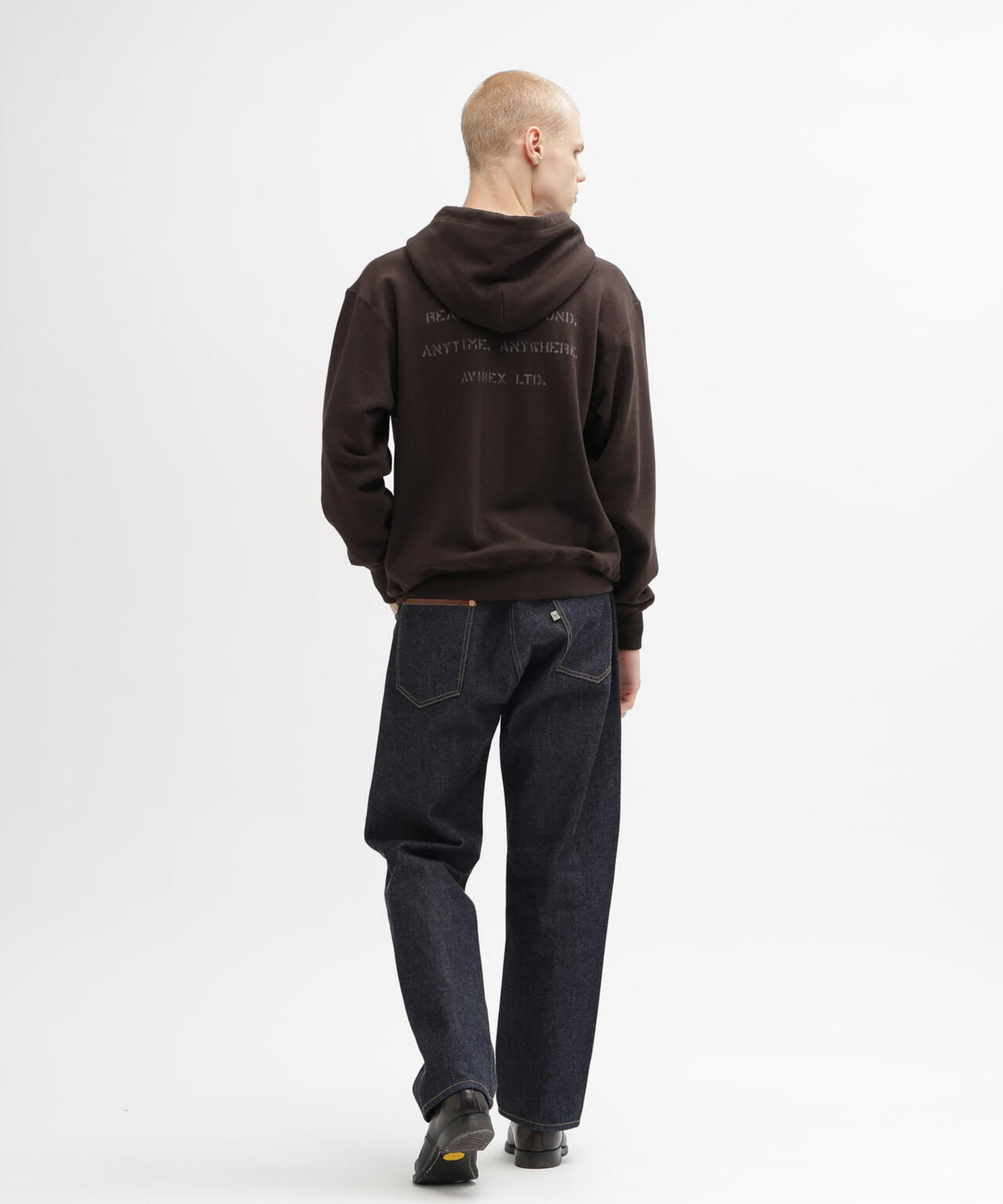 《直営店限定》VINTAGE SWEAT ZIP PARKA ”STENCIL”